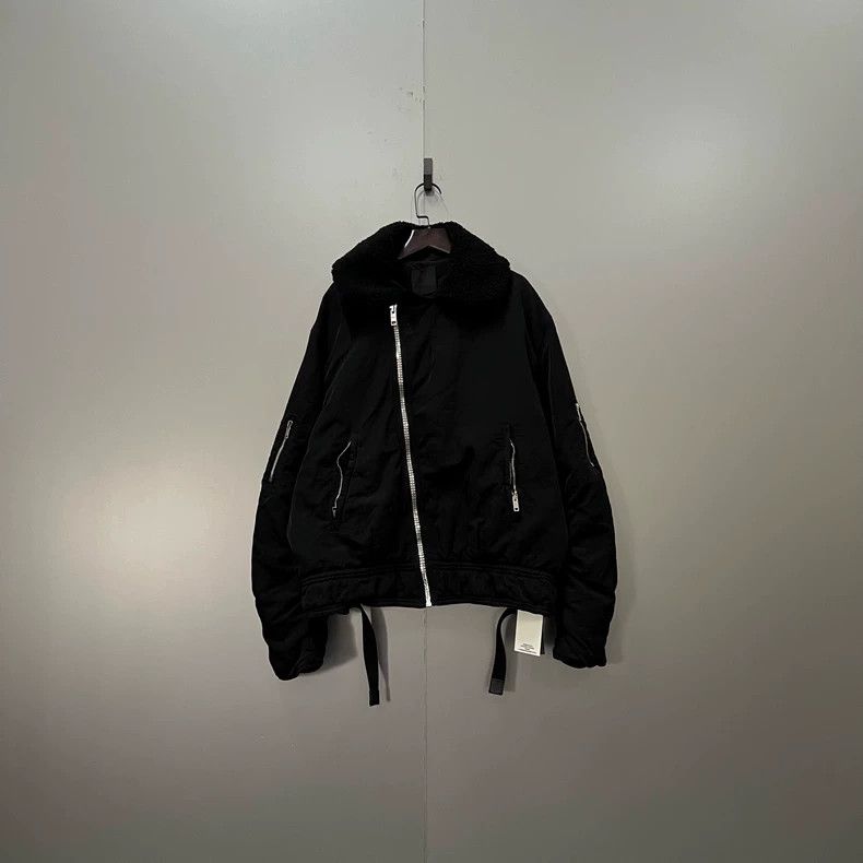 Givenchy Givenchy Size46 Black Jacket with Back Lettering Logo Size US M / EU 48-50 / 2 - 2 Thumbnail