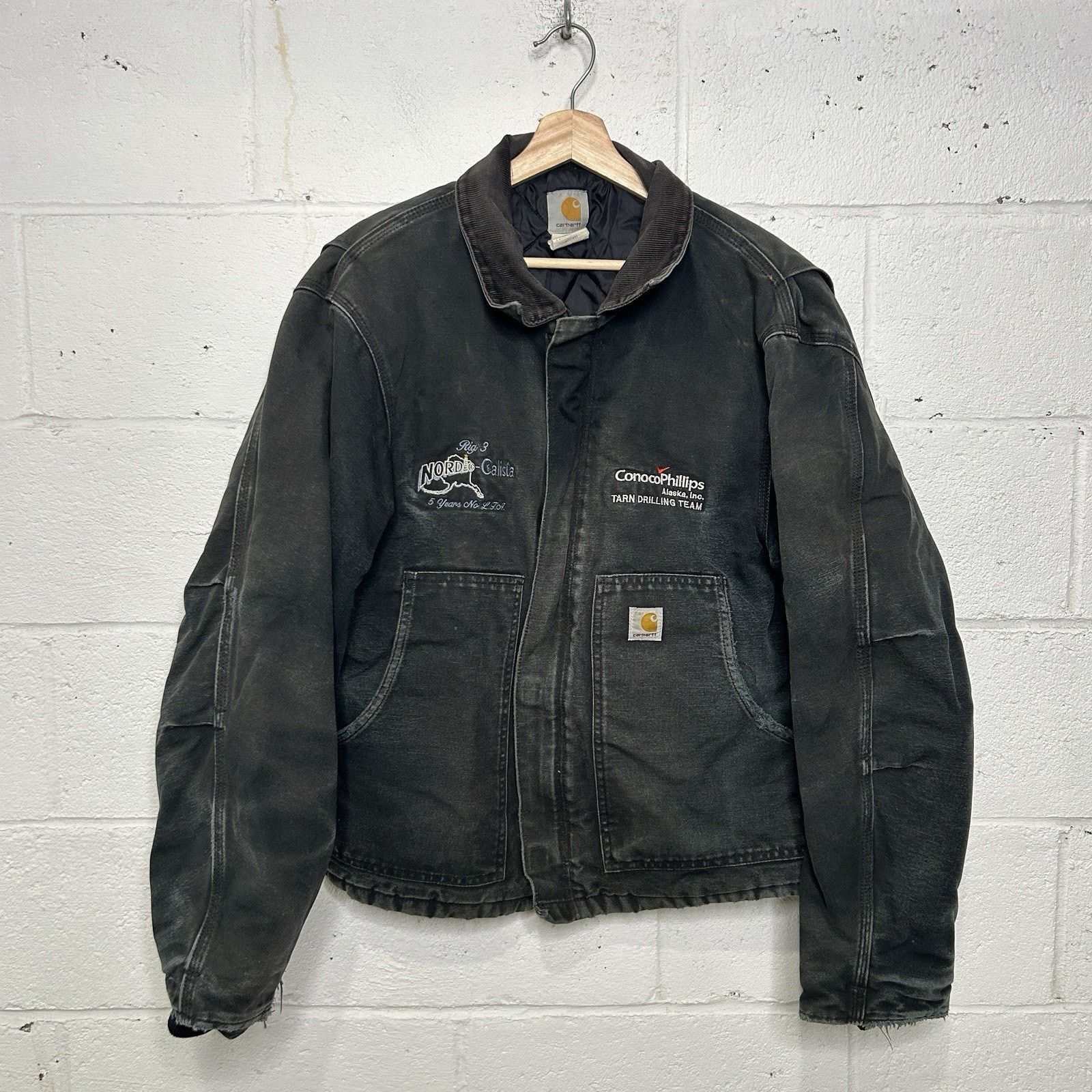 Carhartt Vintage Carhartt Quilted Traditional Artic Jacket “Black” Size US L / EU 52-54 / 3 - 1 Thumbnail