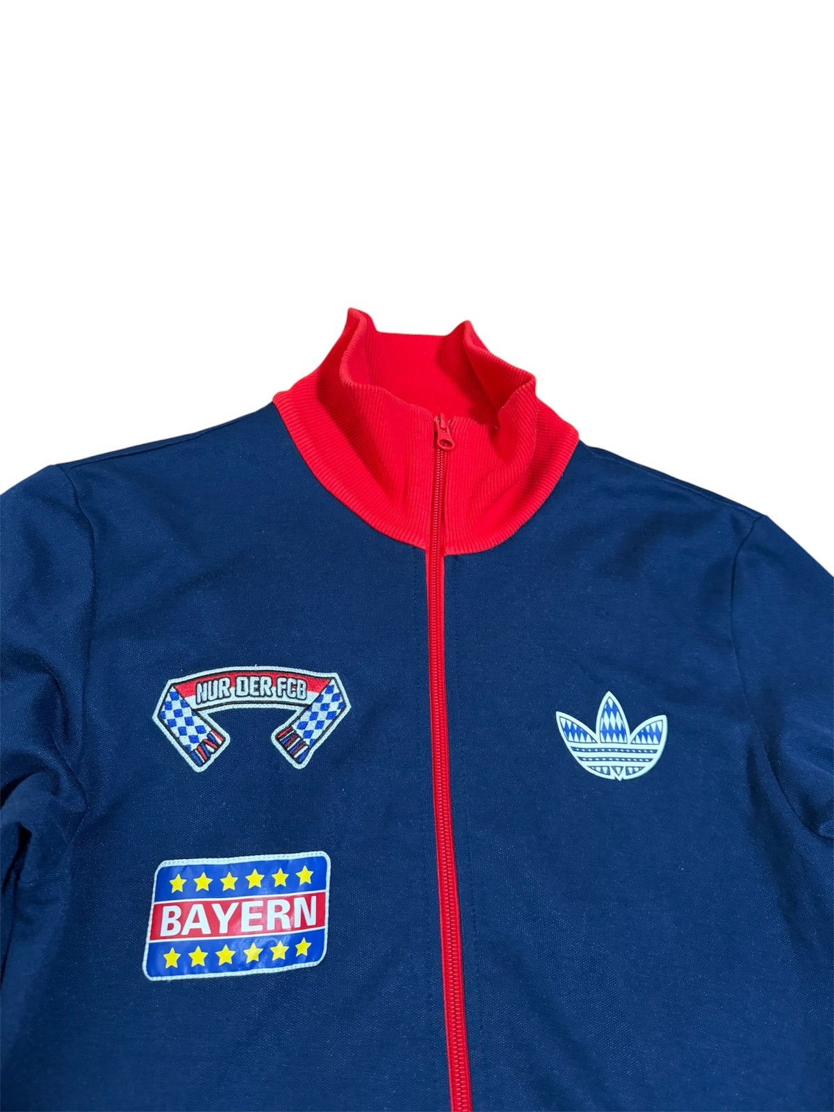 Adidas Vintage Adidas FC Bayern Munchen Zip Sweatshirt/Adidas Sweat Size US S / EU 44-46 / 1 - 8 Thumbnail
