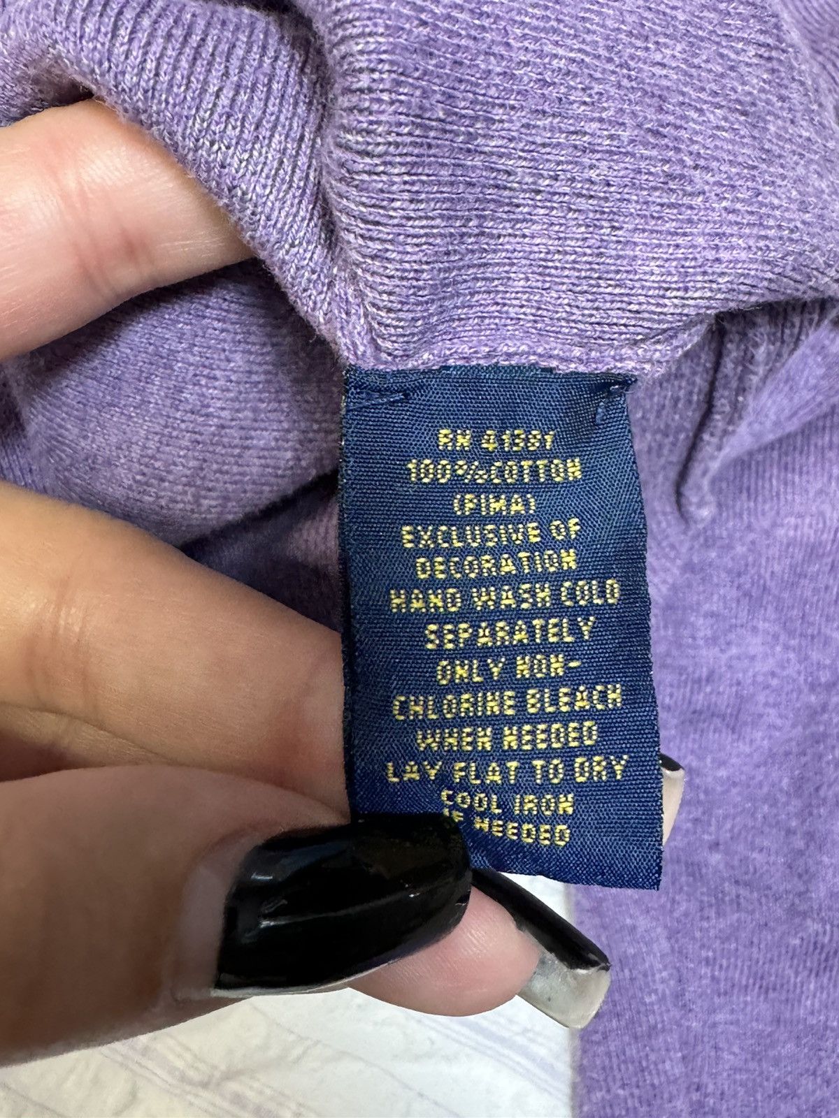 Polo Ralph Lauren Longsleeve Polo Rarph Lauren Size US L / EU 52-54 / 3 - 7 Thumbnail