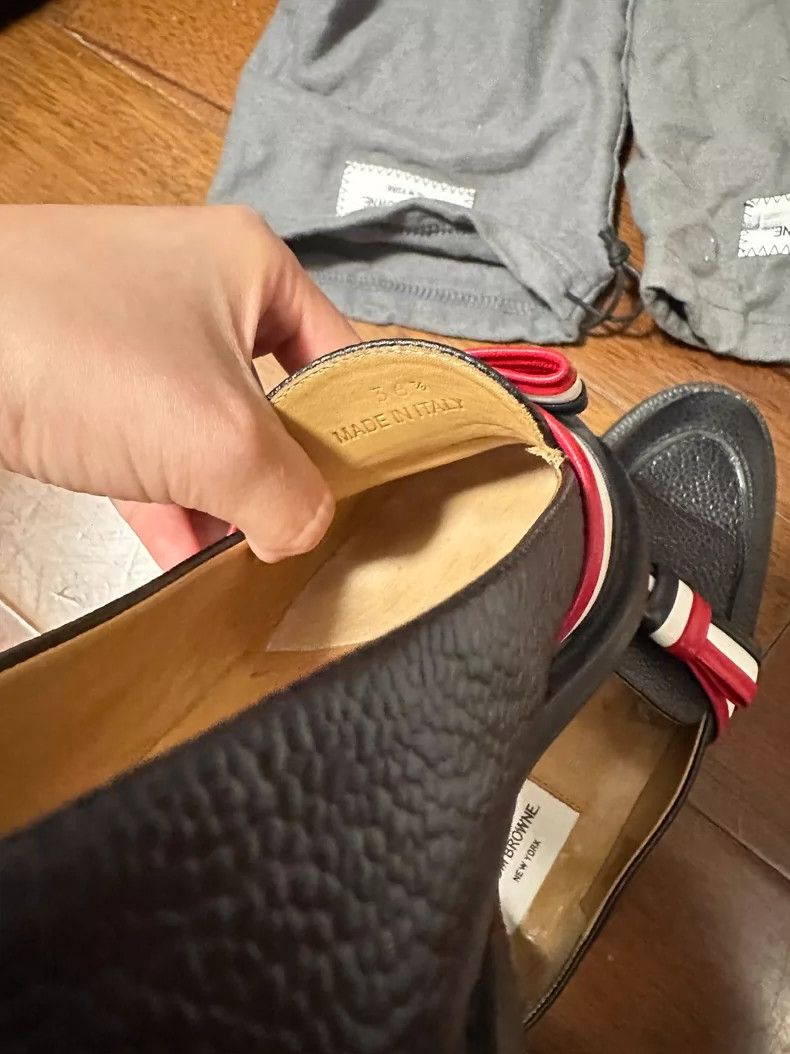 Thom Browne Thom Browne Butterfly green loaf leather shoes Size US 6 / IT 36 - 2 Thumbnail