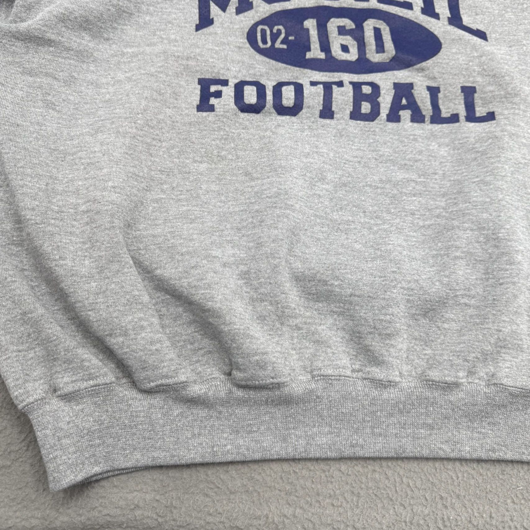 Russell Athletic VINTAGE Russell Athletic Sweatshirt Mens XL Gray MCNEIL Football Graphic Fleece Size US XL / EU 56 / 4 - 7 Thumbnail