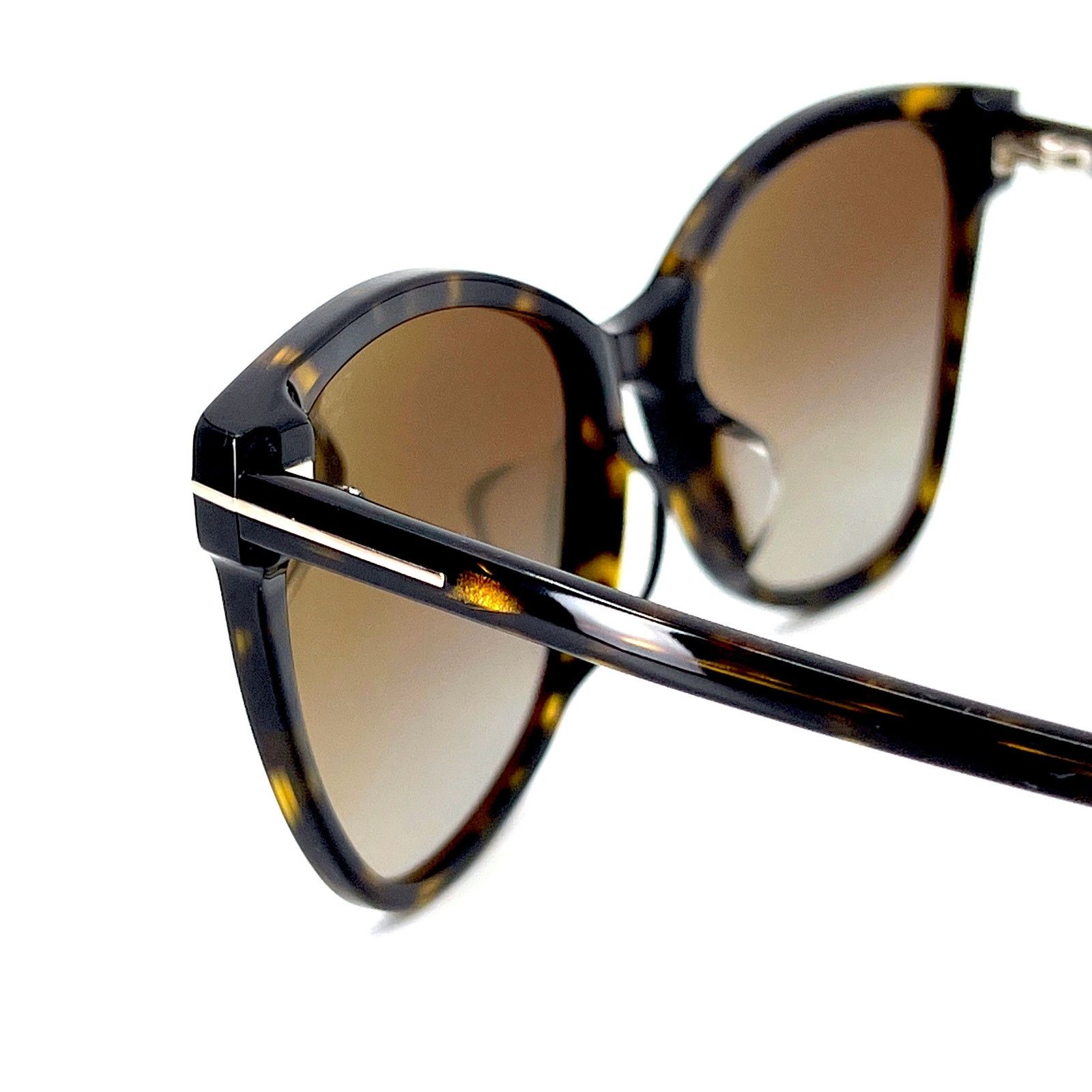 NEW!!! TOM FORD Ani Sunglasses TF844 52H Polarized Authentic Tom Ford Ani TF844 52H Tortoise Polarized Cat Eye Sunglasses  main image 2