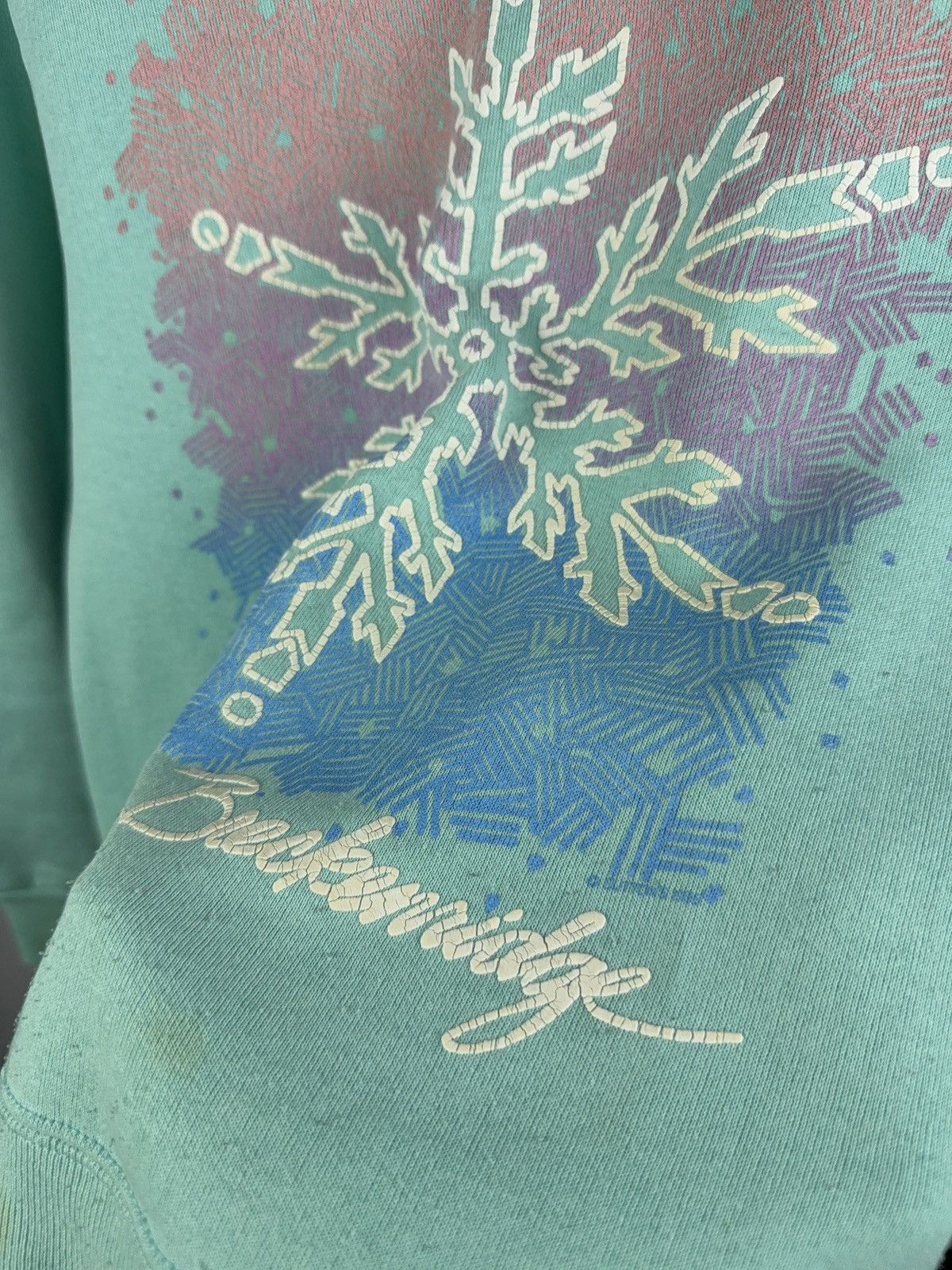 Russell Athletic Vintage 1986 Logo Rare Breckenridge Snowflake Sweatshirt Size US S / EU 44-46 / 1 - 7 Thumbnail