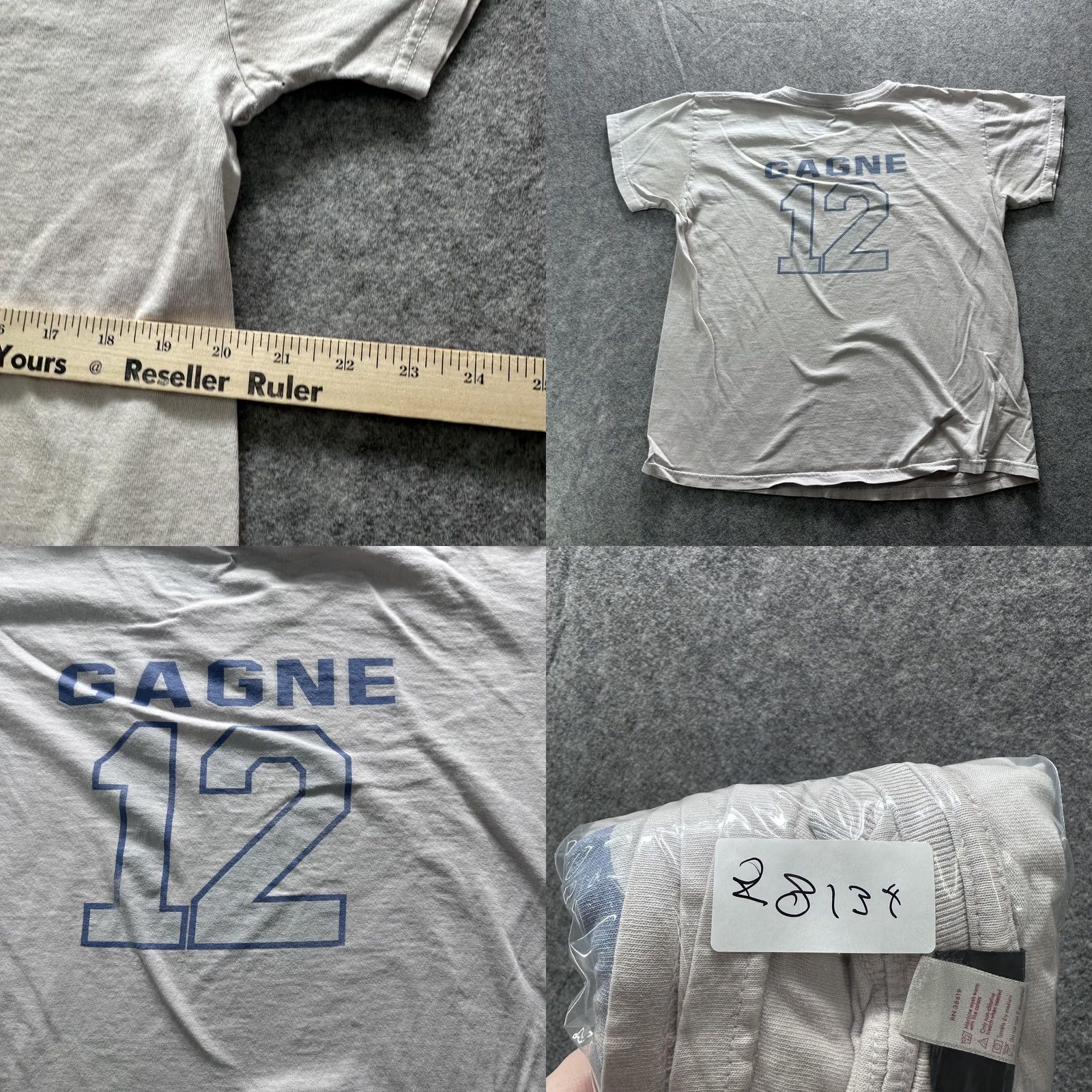 Vintage VINTAGE Philadelphia Flyers Shirt Mens L White Gagne 12 Hockey Graphic Tee Crewneck Size US L / EU 52-54 / 3 - 8 Thumbnail
