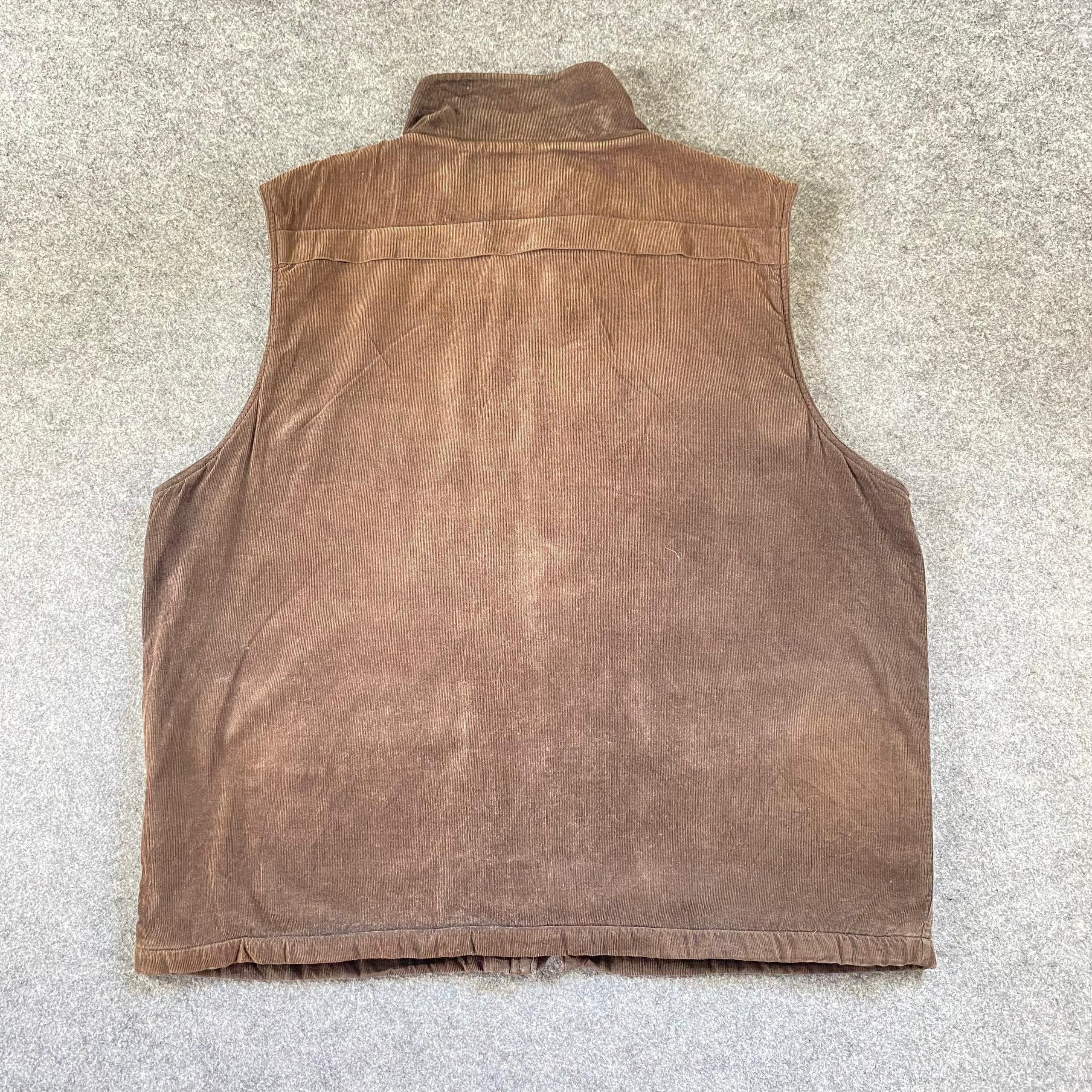 Kansai Yamamoto Vintage Kansai Jeans Corduroy Vest Size US L / EU 52-54 / 3 - 2 Thumbnail