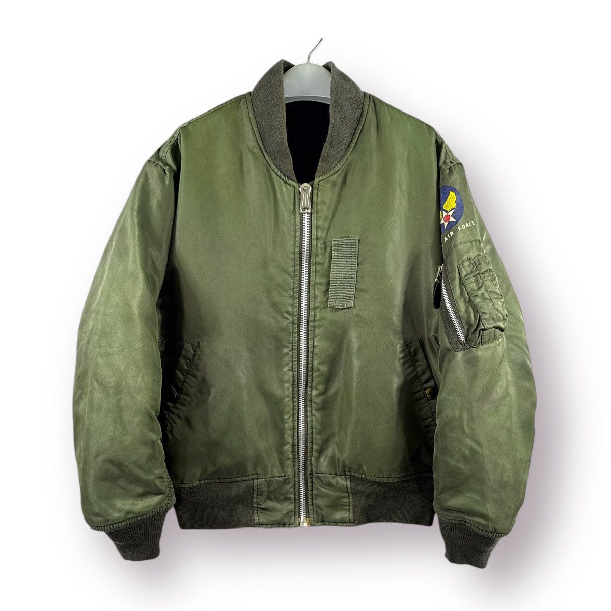 Surface To Air 🔥 VTG Military Brunati Air Force MA-1 BOMBER JACKET - M Size US L / EU 52-54 / 3 - 1 Thumbnail