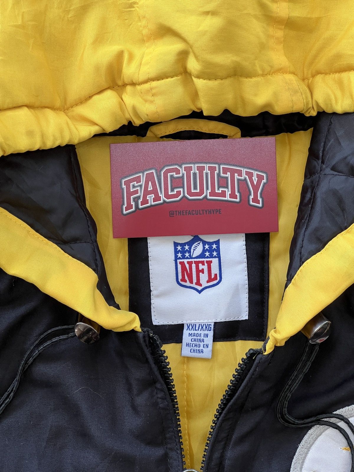 NFL Vintage NFL Pittsburgh Steelers Jacket XXL Size US XXL / EU 58 / 5 - 3 Thumbnail