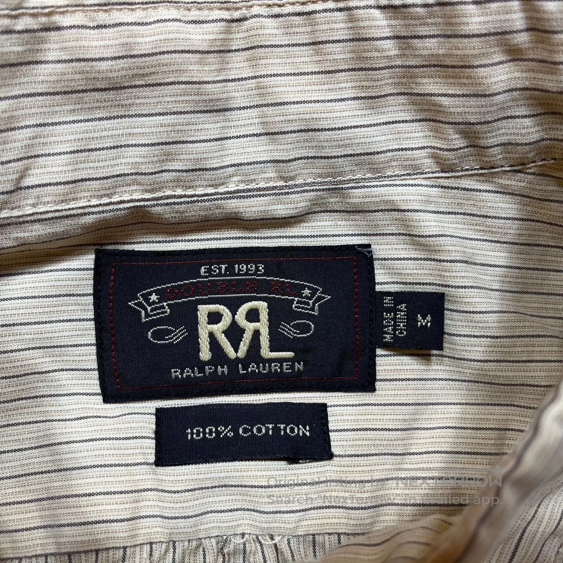 RRL Ralph Lauren RRL Double RL Striped Shirt. Size US M / EU 48-50 / 2 - 4 Thumbnail