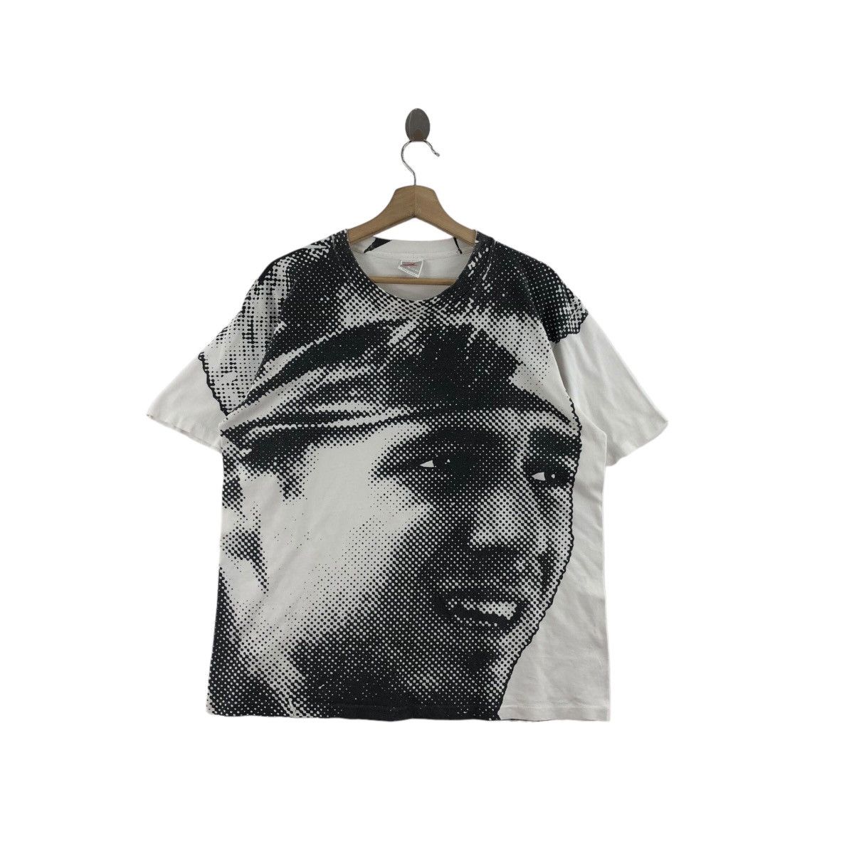 Nike × Vintage Pick!! Vtg 90's NIKE ANDRE AGASSI Grey Tag Tee Tshirt Size US M / EU 48-50 / 2 - 1 Thumbnail
