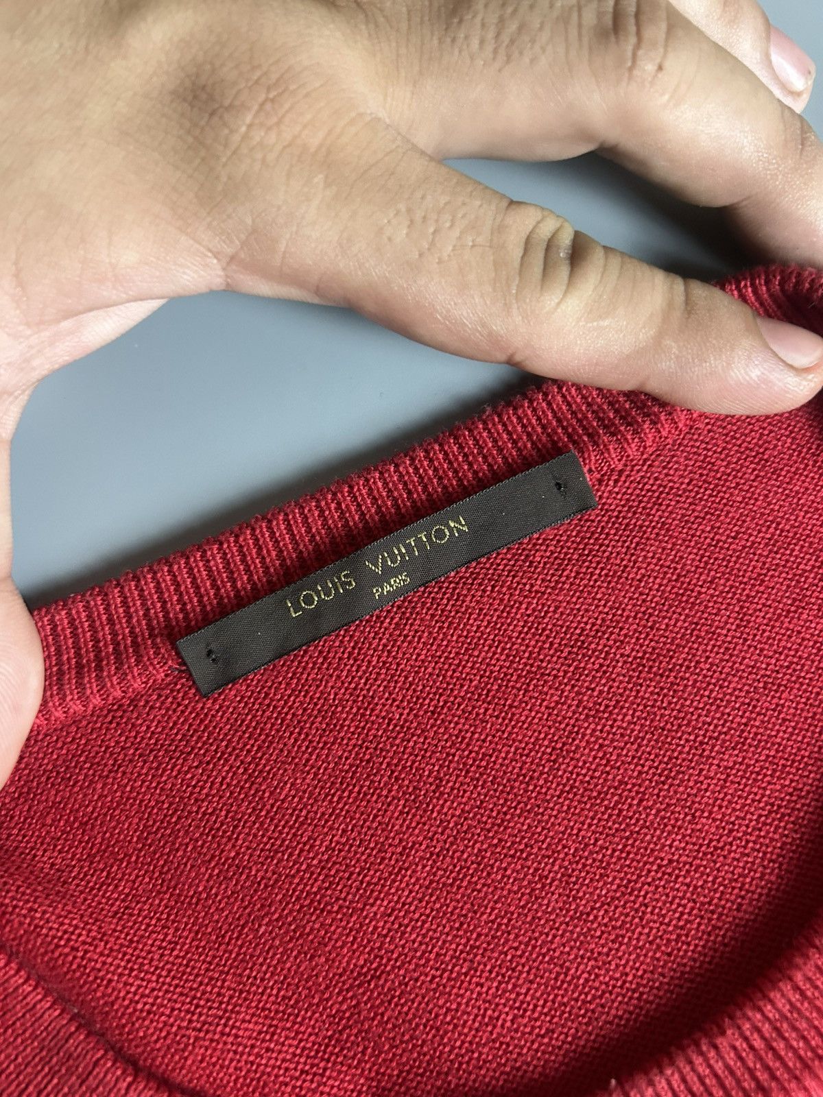 Louis Vuitton Louis Vuitton ‘LV’ Sweater Size US L / EU 52-54 / 3 - 3 Thumbnail