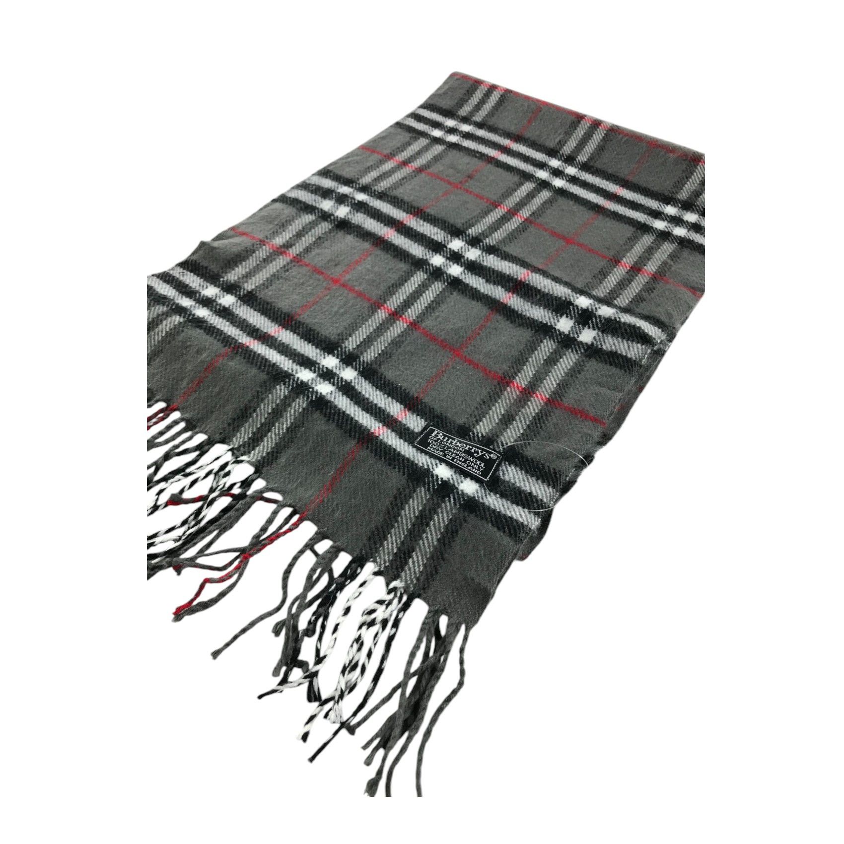 Burberry × Vintage Burberry Scarf / Muffler / Neckwear - WW2590 Size ONE SIZE - 3 Thumbnail