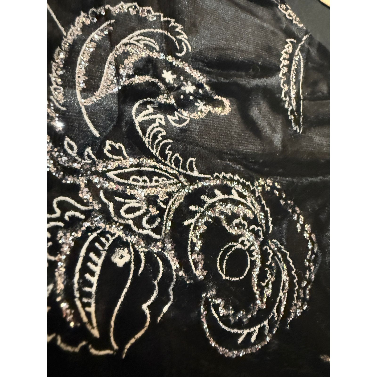 Other Y2K Goth Fairy Velvet Sparkle Top Size S / US 4 / IT 40 - 7 Thumbnail
