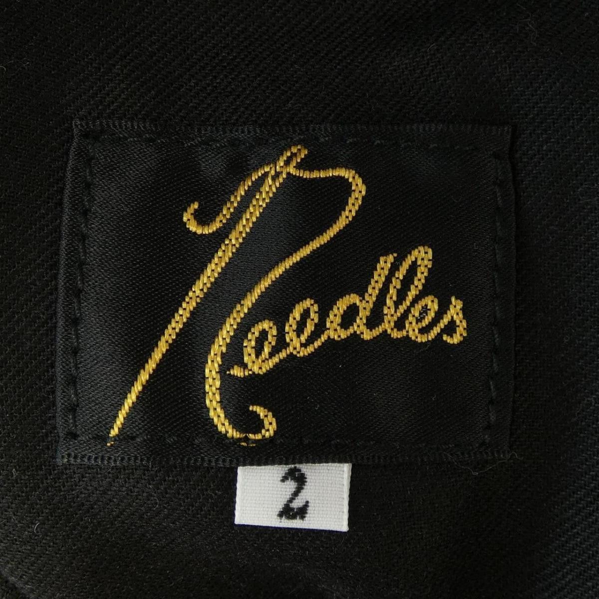 Needles Cropped Pants Overall Pattern Zip Fly Gray Size US 26 / EU 42 - 4 Thumbnail