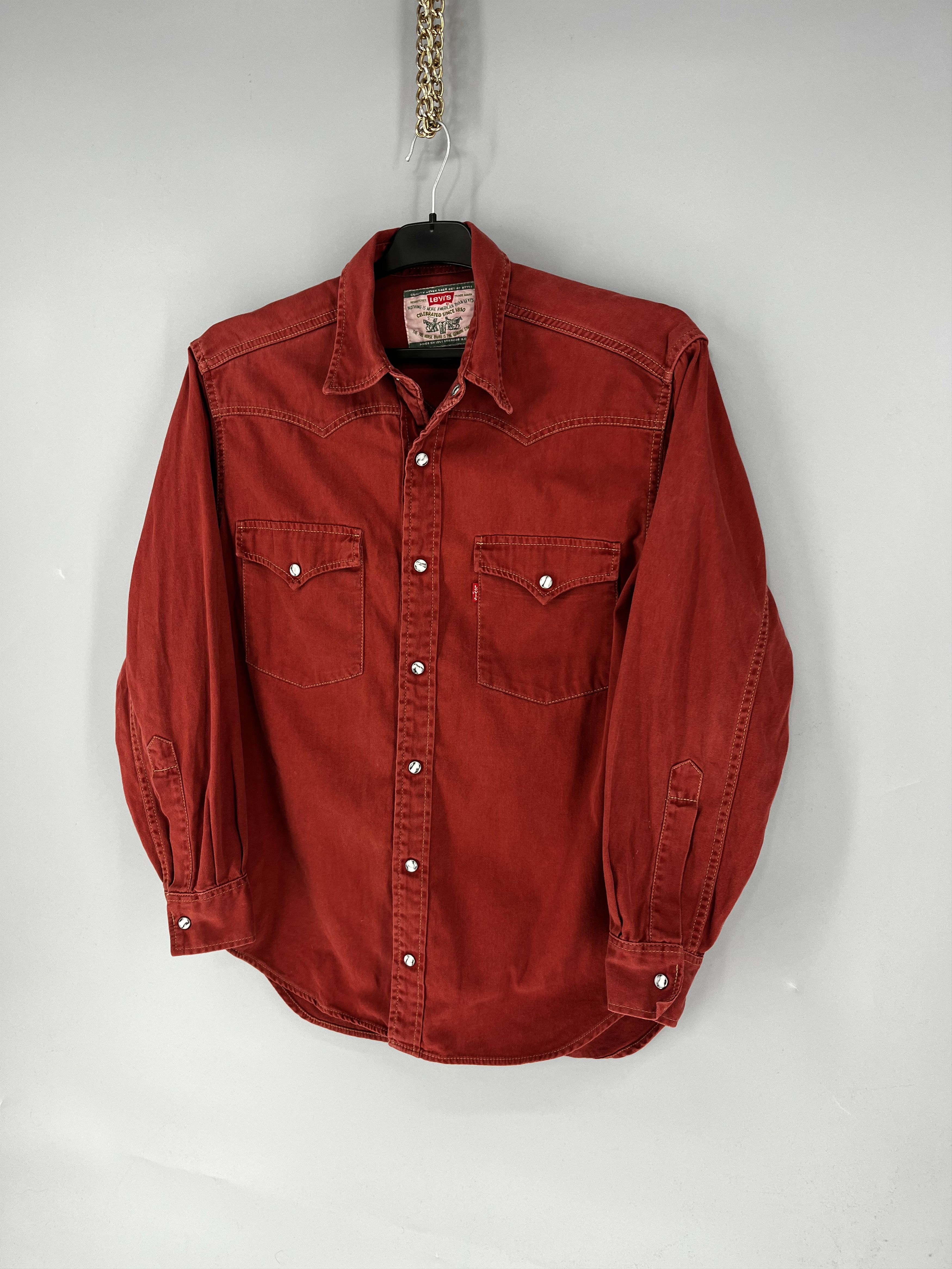 Levi's Vintage 90s Levi’sLevi’s White Red Jacket Size US S / EU 44-46 / 1 - 3 Thumbnail