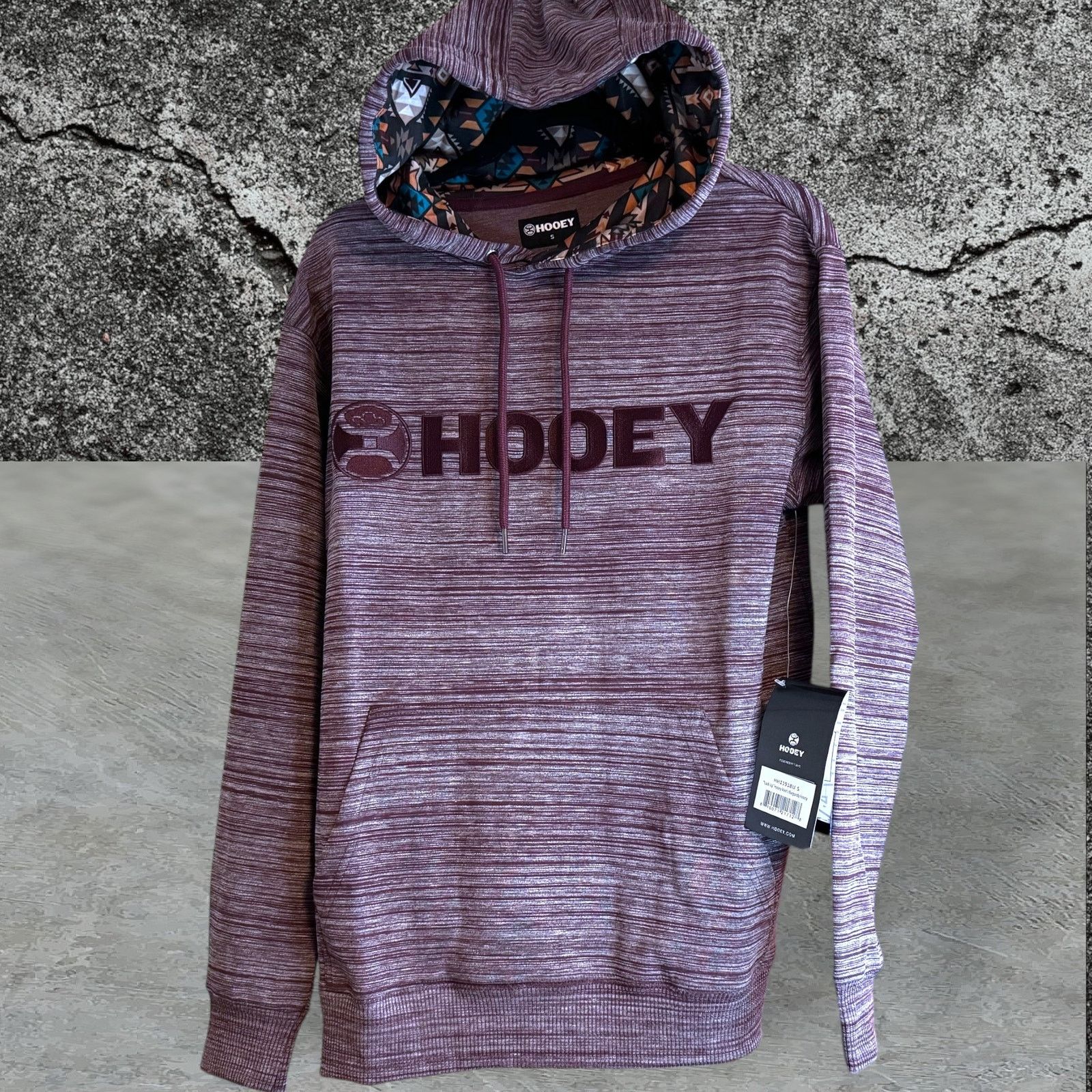 Other •NWT• Hooey "Lock-Up" Burgundy Hoody Size Small • HH1191BU-S Size US S / EU 44-46 / 1 - 1 Thumbnail
