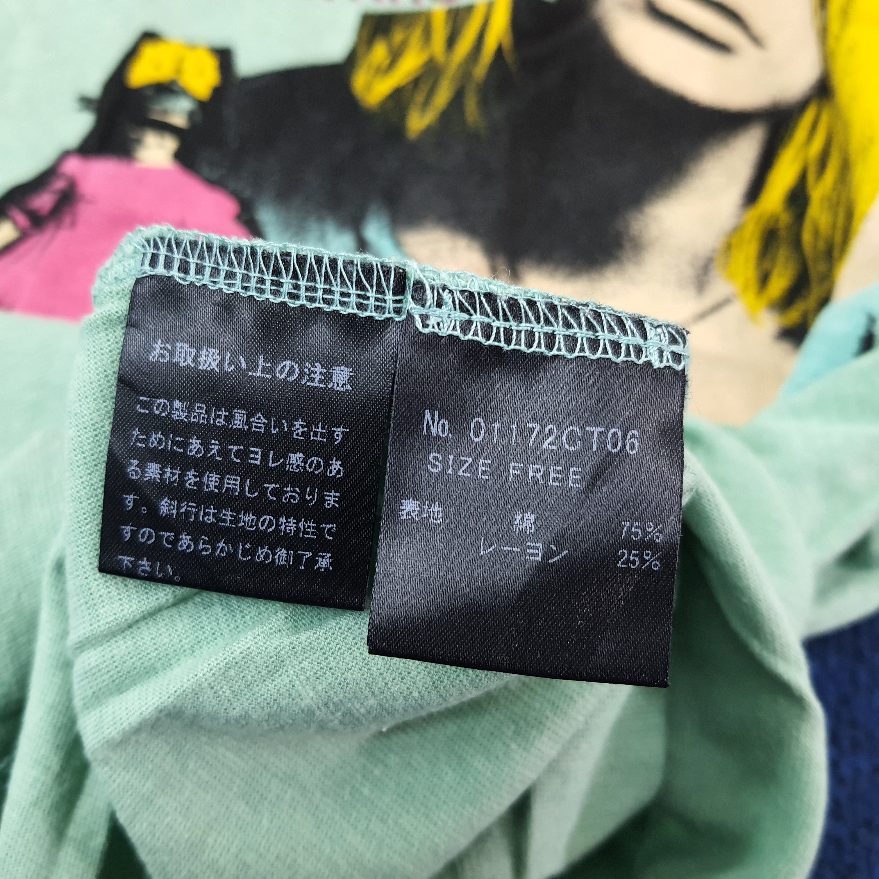 Hysteric Glamour Vintage Hysteric Glamour Courtney Love Japan Tshirt C249N16 Size M / US 6-8 / IT 42-44 - 7 Thumbnail