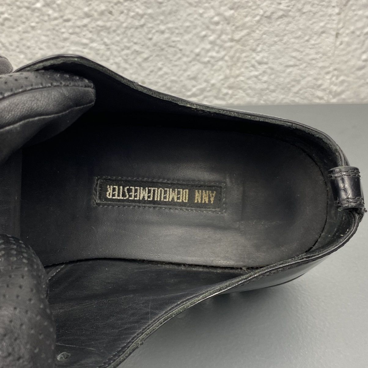 Ann Demeulemeester Black Chunky Sole Derbys Size US 6.5 / EU 39-40 - 9 Thumbnail