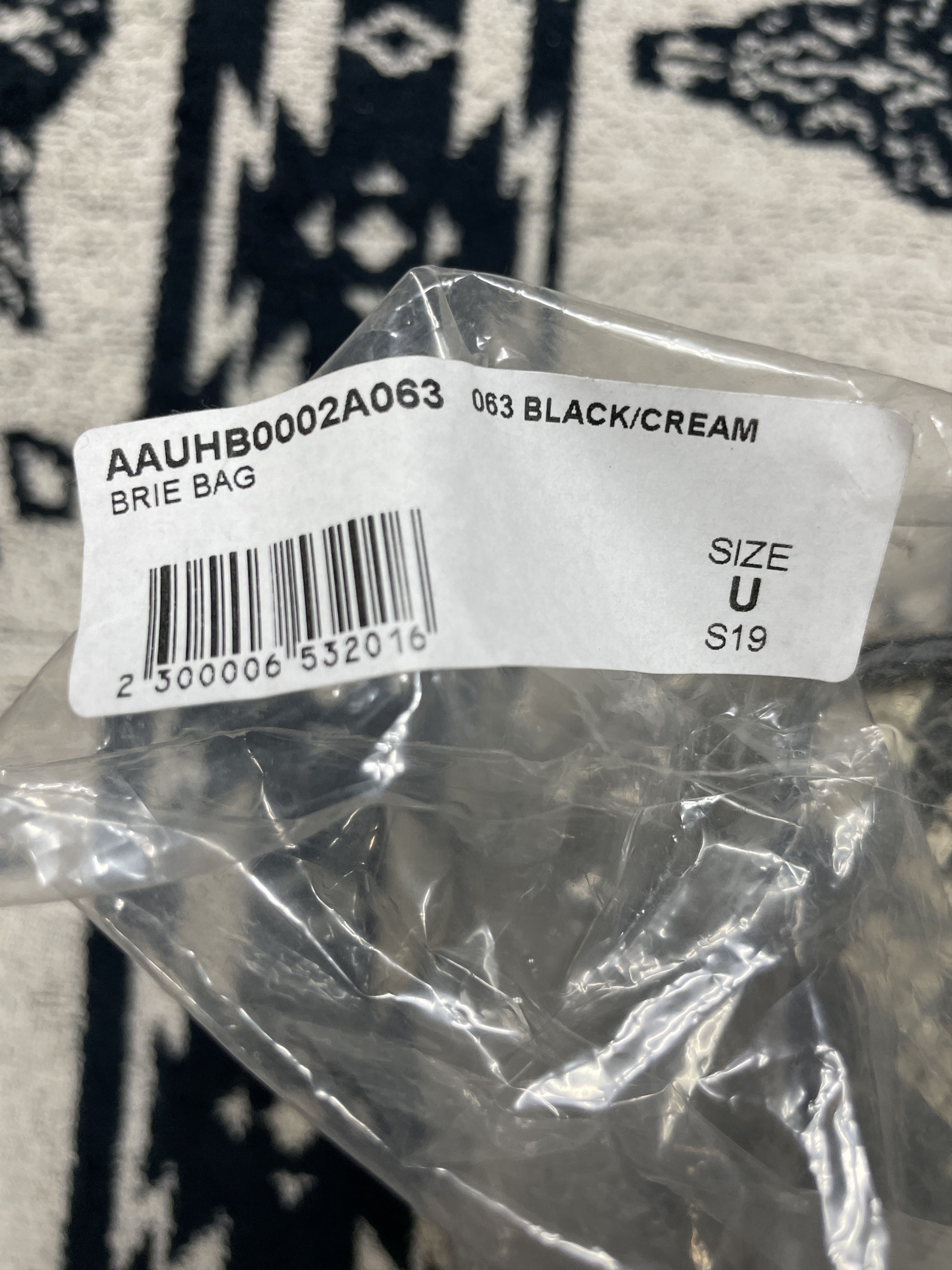1017 ALYX 9SM Alyx brie buckle bag black/cream Size ONE SIZE - 4 Thumbnail