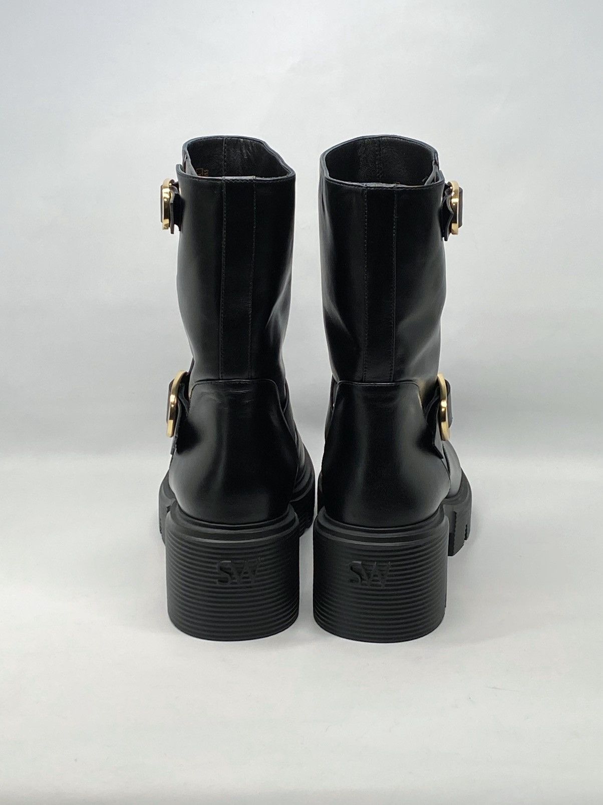 Stuart Weitzman Stuart Weitzman Soho Moto Buckle Booties size 9.5 Size US 9.5 / IT 39.5 - 9 Thumbnail