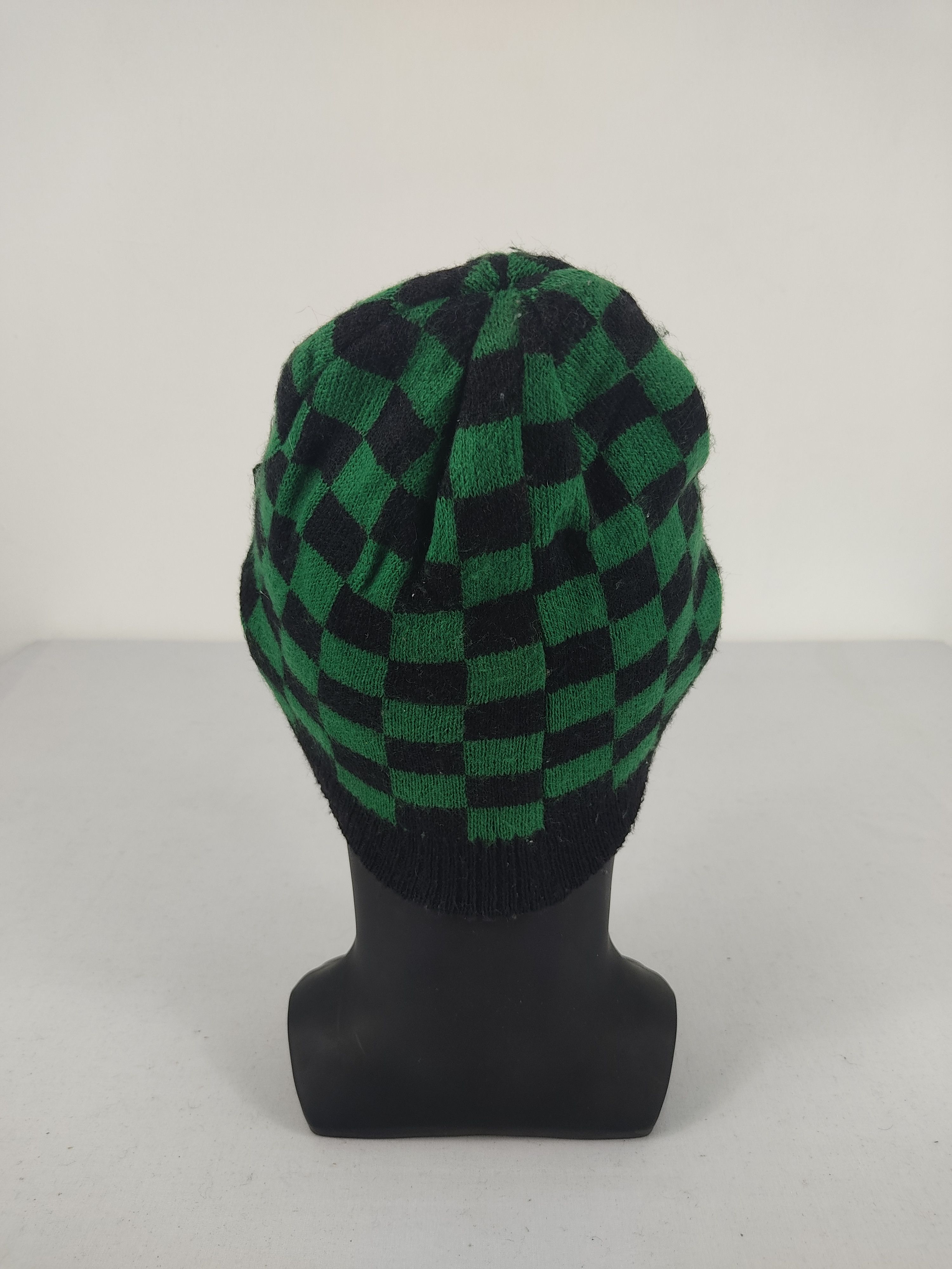 Japanese Brand × Vintage Vintage Japanese Brand Checked Beanie / Snow Hat / Snow Cap Size ONE SIZE - 3 Thumbnail
