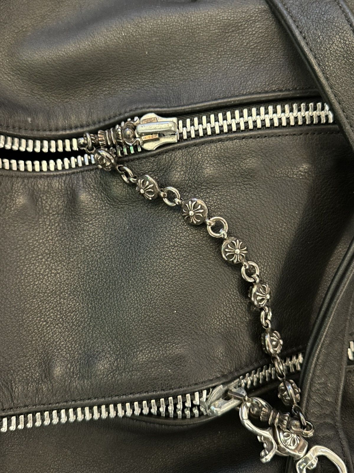 Chrome Hearts CHROME HEARTS LEATHER PATCHED CROSS DUFFLE Size ONE SIZE - 8 Thumbnail