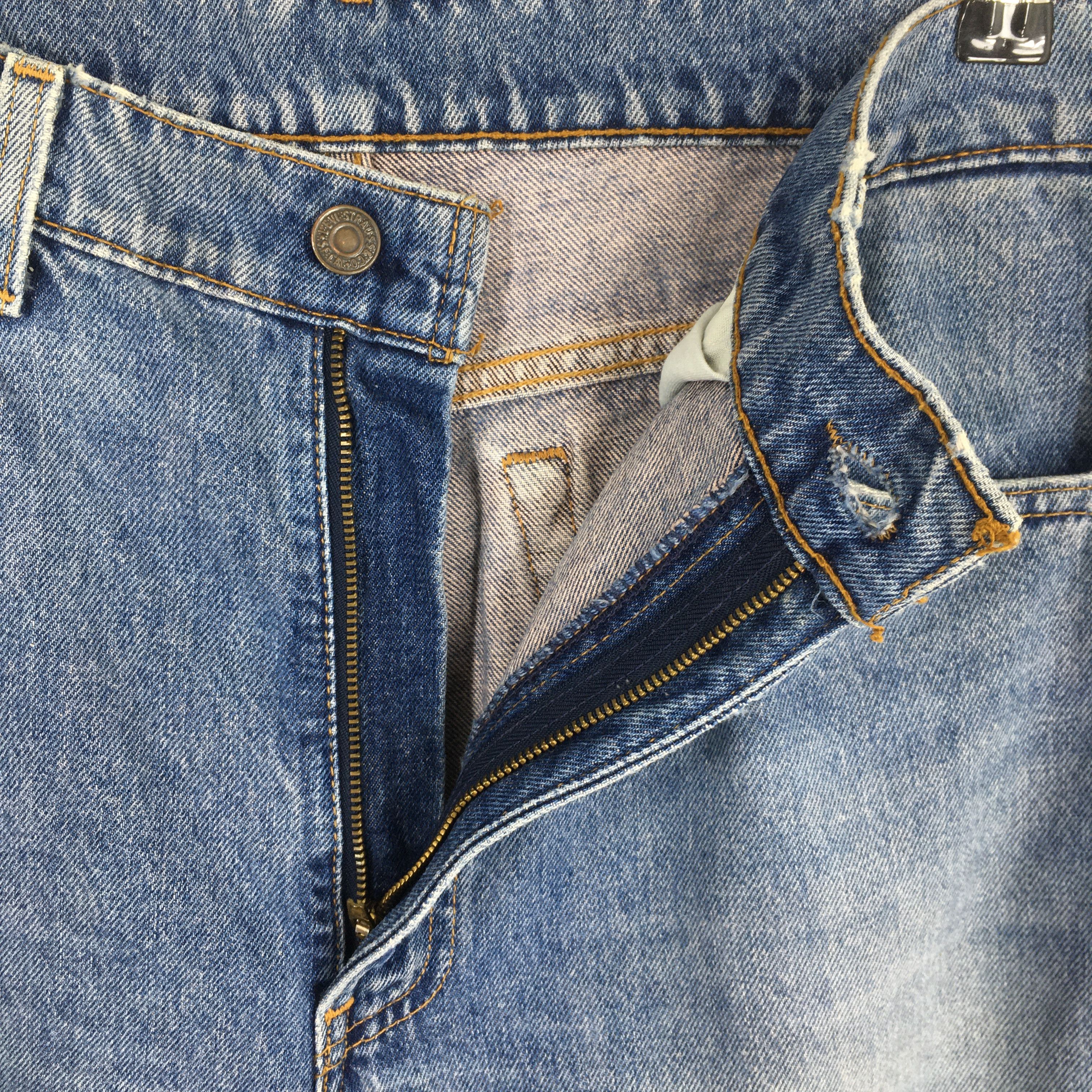 Levi's Size 32x27 Levi's 517 Stonewash Flare Bootcut Jeans S679 Size 32" / US 10 / IT 46 - 6 Thumbnail