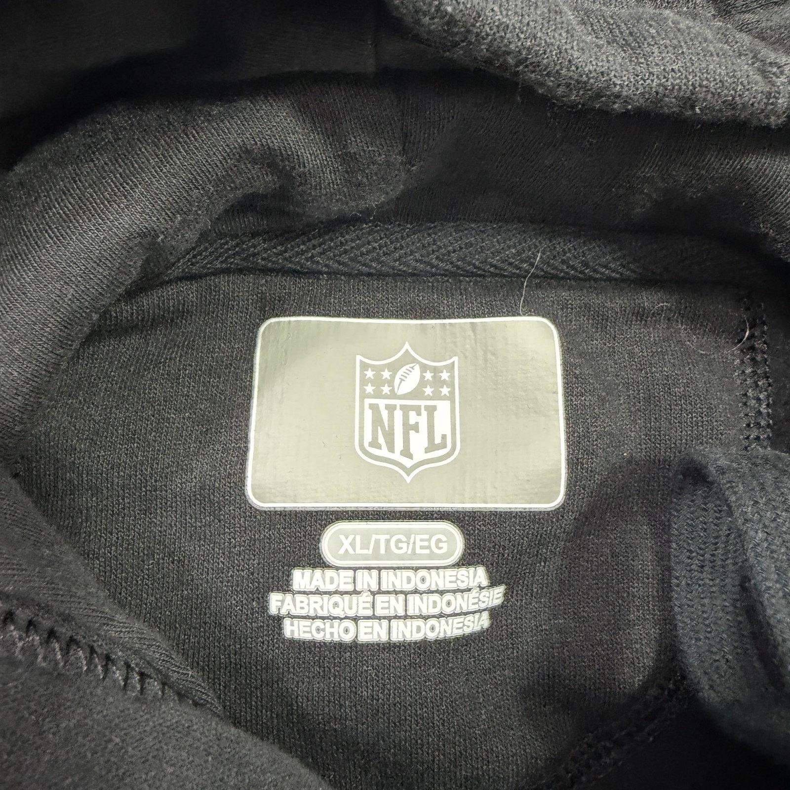 NFL Detroit Lions Hoodie Men's Extra Large Black Sweatshirt Size US XL / EU 56 / 4 - 4 Thumbnail