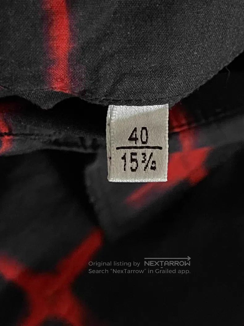 Saint Laurent Paris Saint Laurent Paris Black and Red Crossed Checkered Shirt Size US XXS / EU 40 - 5 Thumbnail