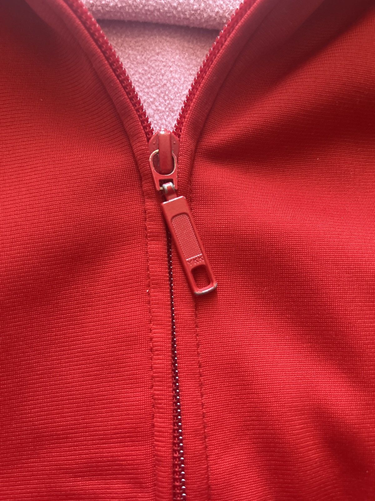 Adidas Adidas track jacket in a red and navy blue color way Size US XL / EU 56 / 4 - 5 Thumbnail