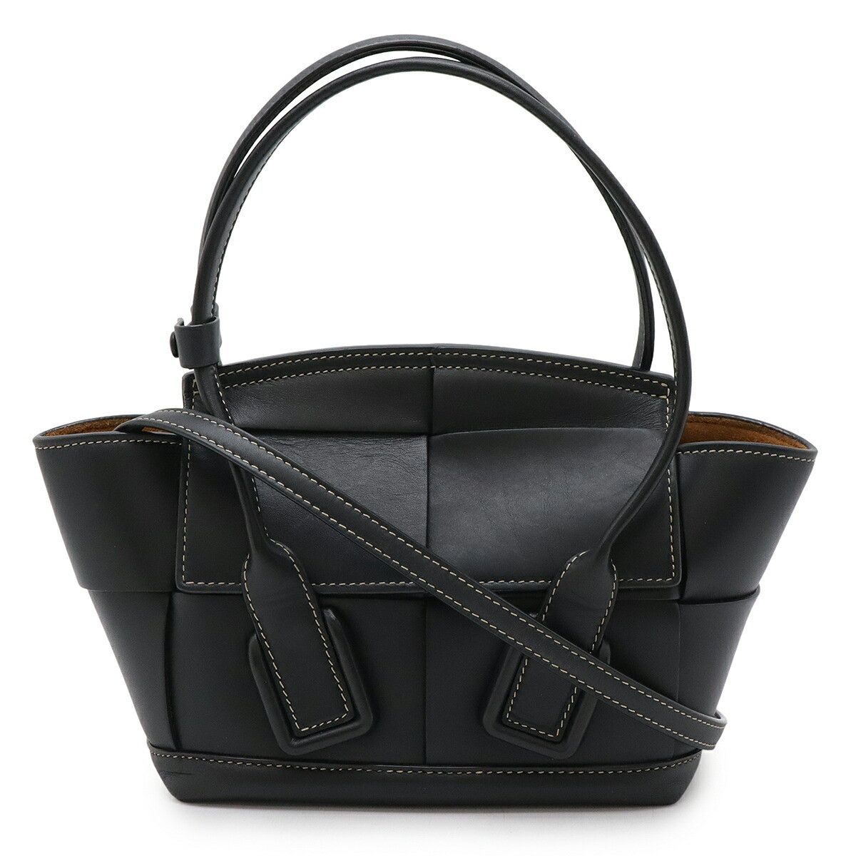 Bottega Veneta Bottega Veneta Bottega Veneta The Arco Leather 2way Bag Leather Shoulder Bag 600606 Size ONE SIZE - 1 Thumbnail