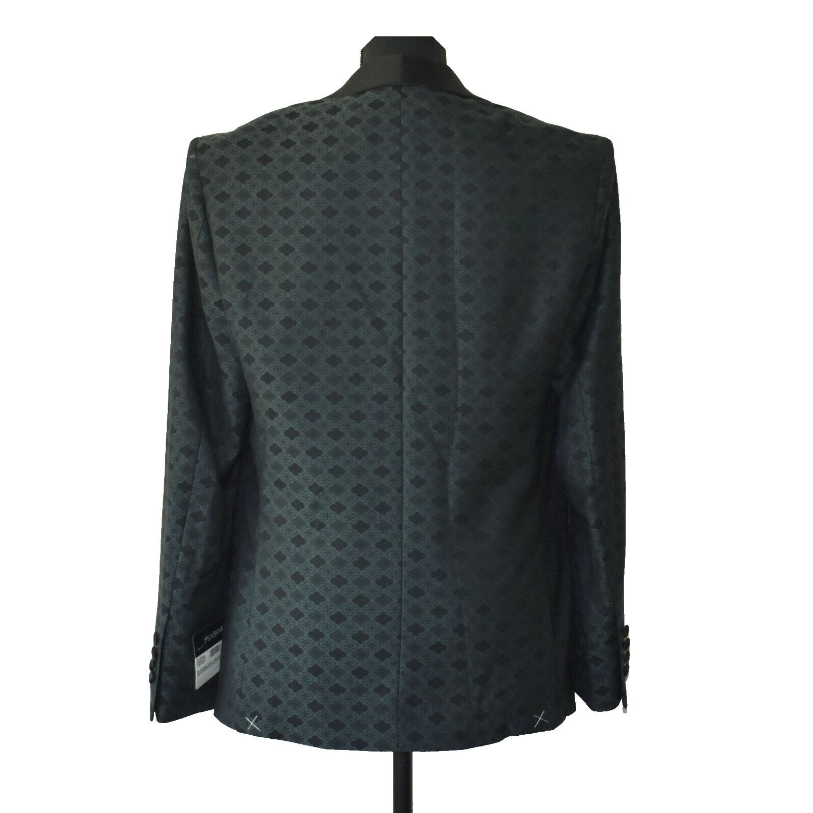 Jos. A. Bank NWT JOS A BANK Satin Shawl Lapel Skinny Fit Blazer 38S $199 Size 38S - 3 Thumbnail