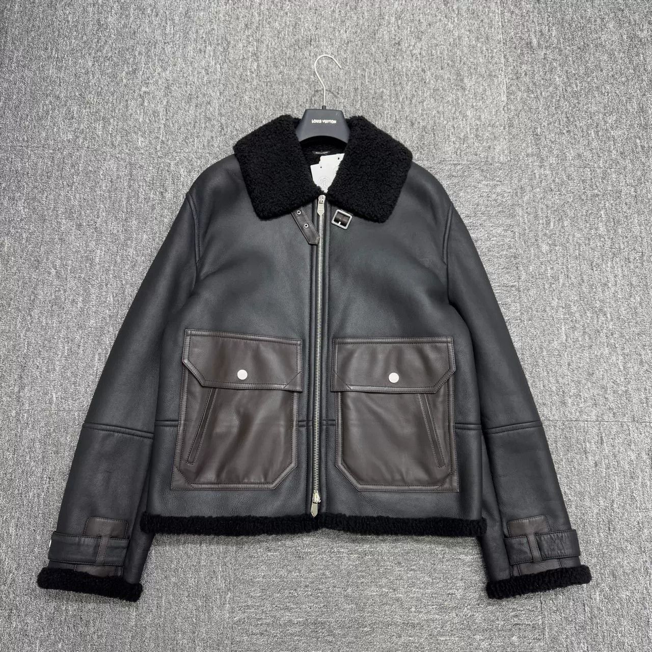 Hermes Hermes Cow Sheep Fur Leather Coat Size US M / EU 48-50 / 2 - 1 Thumbnail