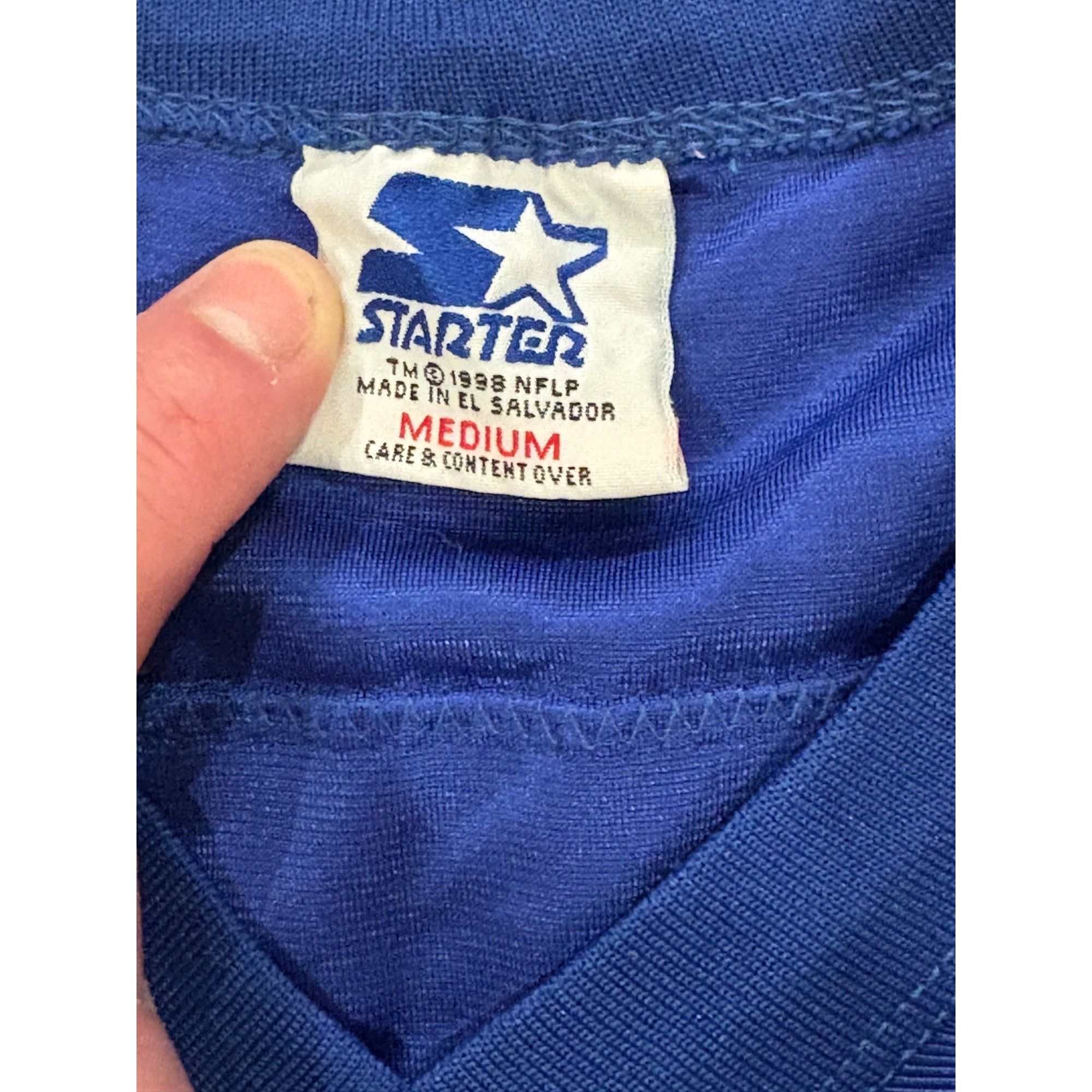Starter Vintage 90s Starter New England Patriots Robert Edwards #47 Size L / US 10 / IT 46 - 8 Thumbnail