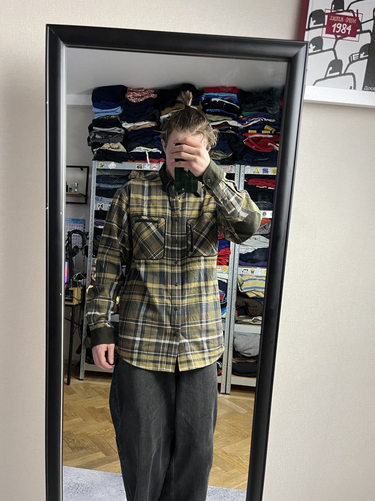 Hunter Harkila Pajala Shirt Jacket Hunting Outdoor Men’s Size L Size US L / EU 52-54 / 3 - 3 Thumbnail