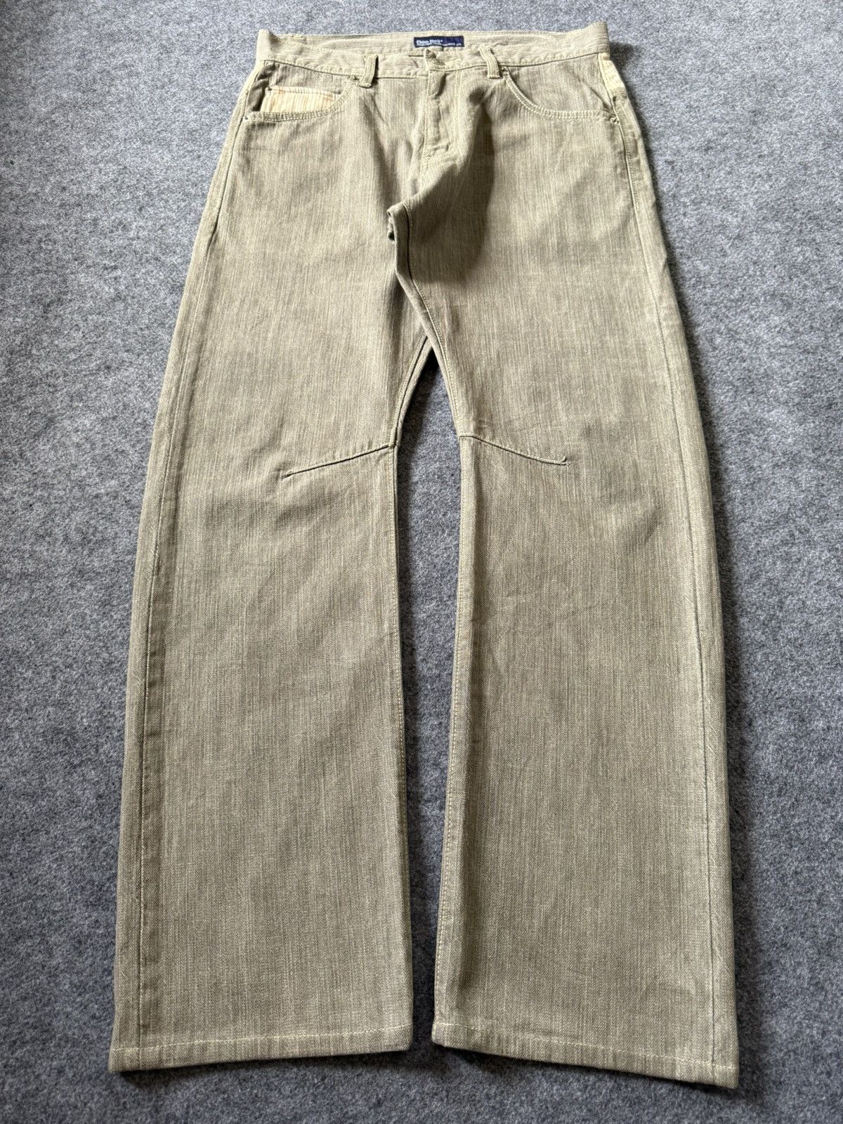Japanese Brand × Vintage Bee Bell Japan hybrid Smokey Gray Jeans Size US 32 / EU 48 - 2 Thumbnail