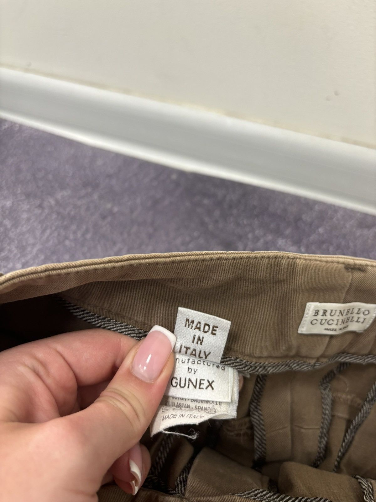 Brunello Cucinelli Brunello Cucinelli Women’s Italian Brown Ankle Chino Pants Size 27" / US 4 / IT 40 - 13 Thumbnail