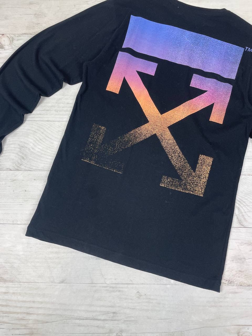 Off-White Off-White Degrade Arrows Long Sleeve T Shirt Size US L / EU 52-54 / 3 - 15 Thumbnail