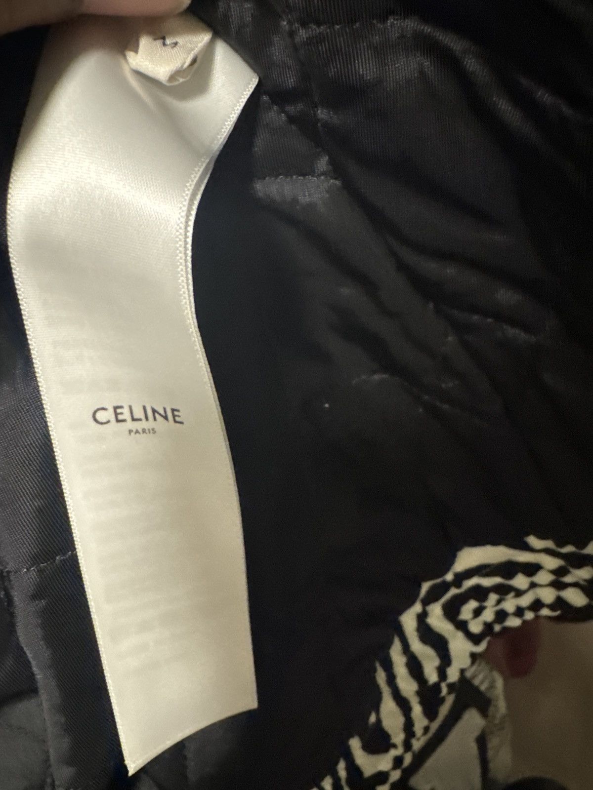 Celine Celine Animal Print Tracksuit Jacket Zebra/Black/Red Size L Size US L / EU 52-54 / 3 - 11 Thumbnail