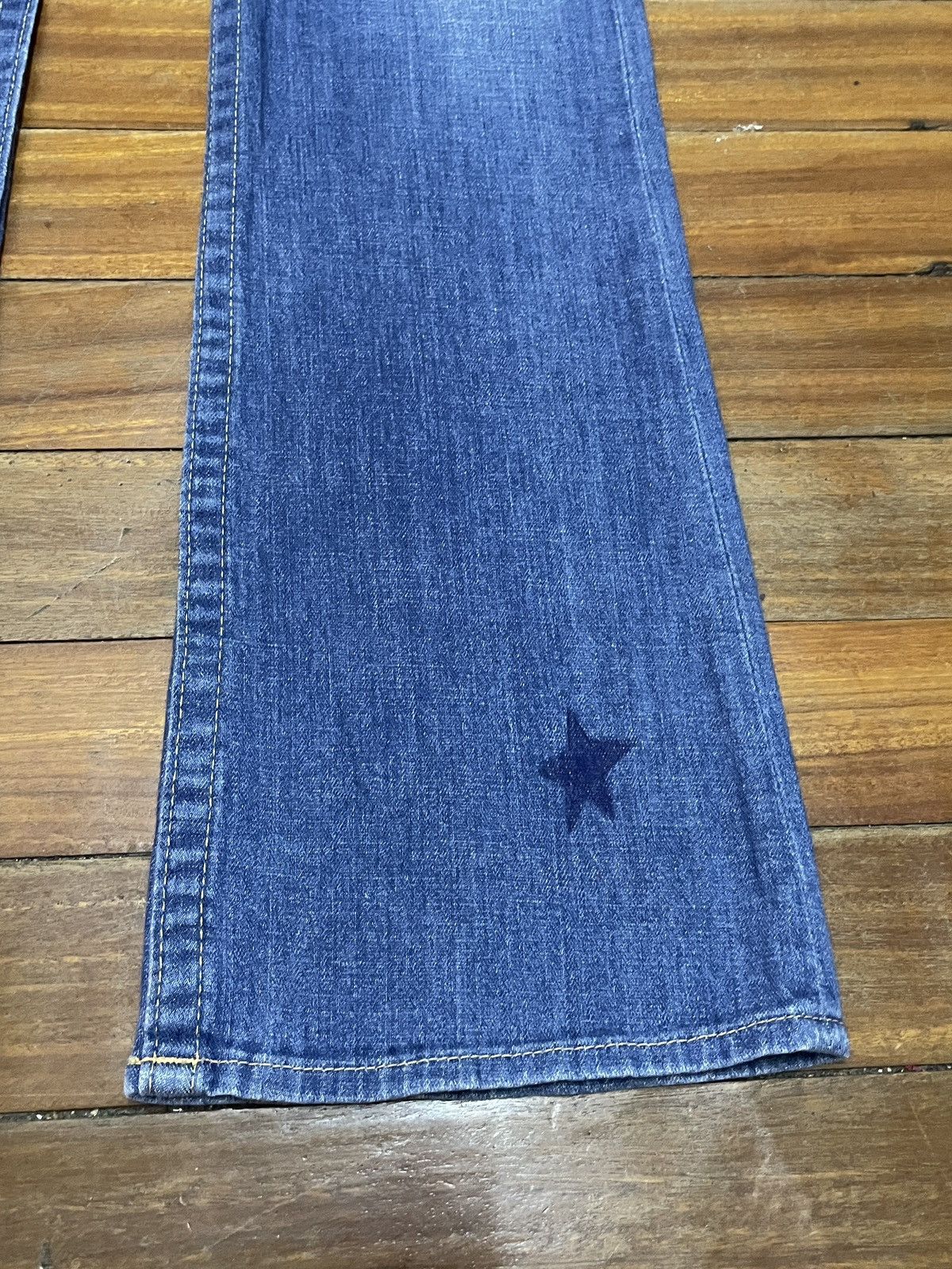 True Religion × Vintage Rare Vintage True Religion Made In Usa Flared Jeans 1990s Size US 31 - 6 Thumbnail