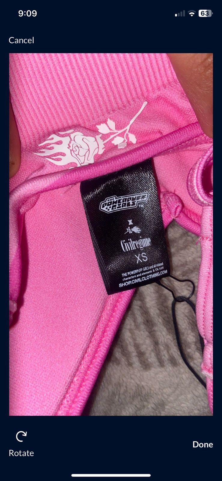 Civil Regime Civil Regime "PowerPuff Girls" Kelly Seamless Bra Size XS / US 0-2 / IT 36-38 - 2 Thumbnail