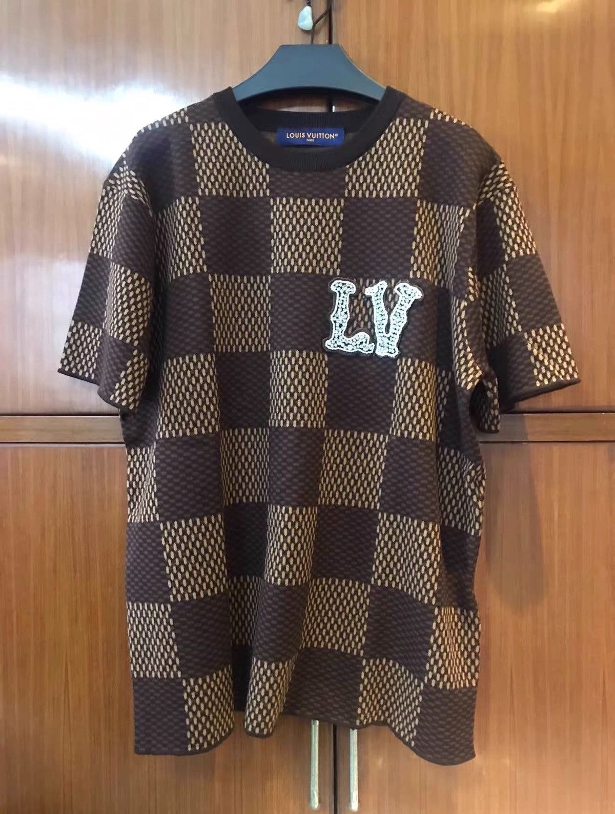 Louis Vuitton Louis Vuitton Damier Short-Sleeves Size US L / EU 52-54 / 3 - 1 Thumbnail