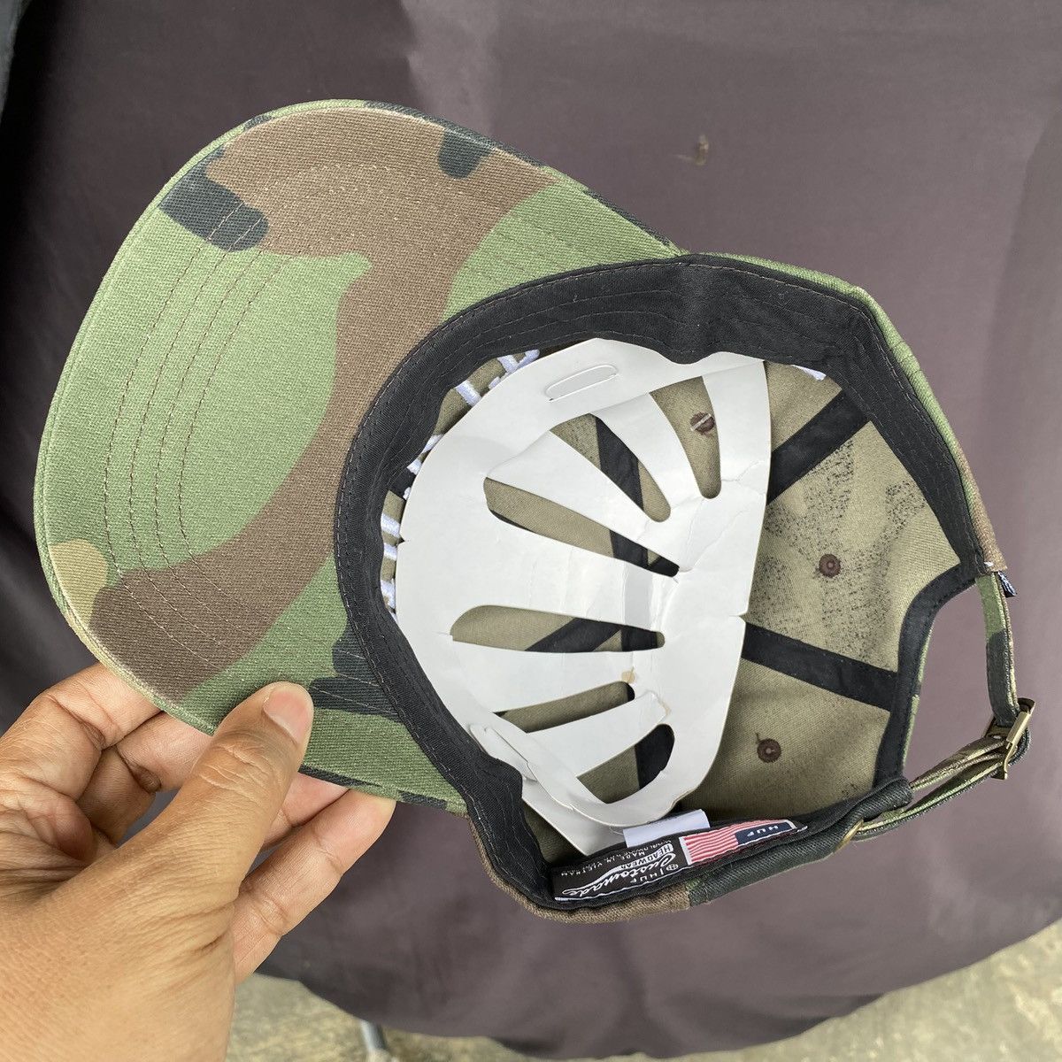 Huf HUF fuck it woodland camo cap Size ONE SIZE - 6 Thumbnail