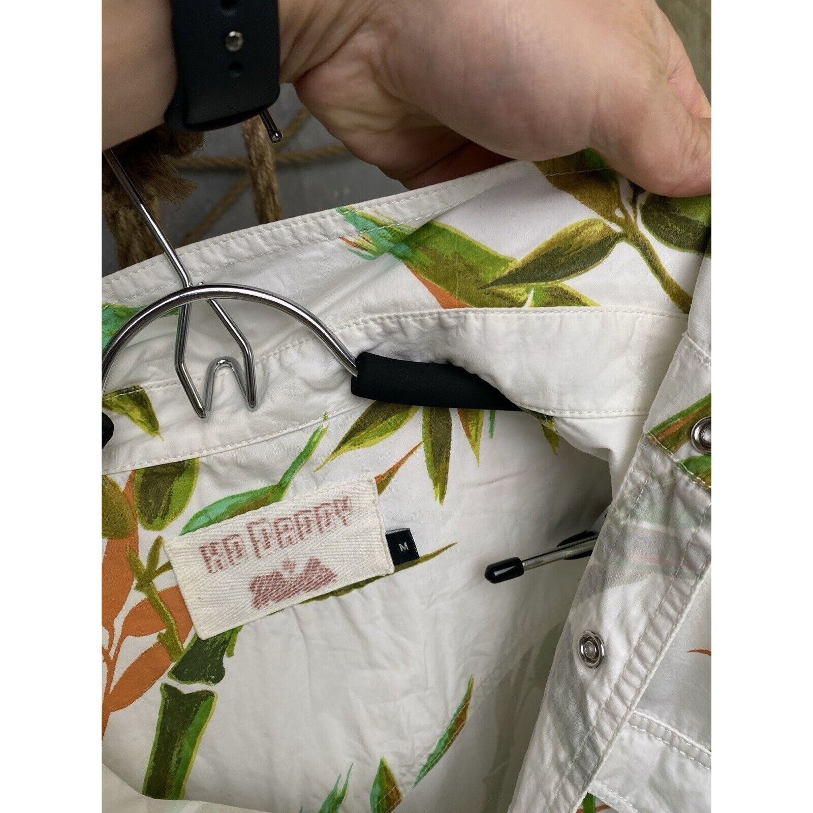 Mambo Vintage HO Daddy Mambo Tropical Pattern Button Up Shirt Size US M / EU 48-50 / 2 - 11 Thumbnail