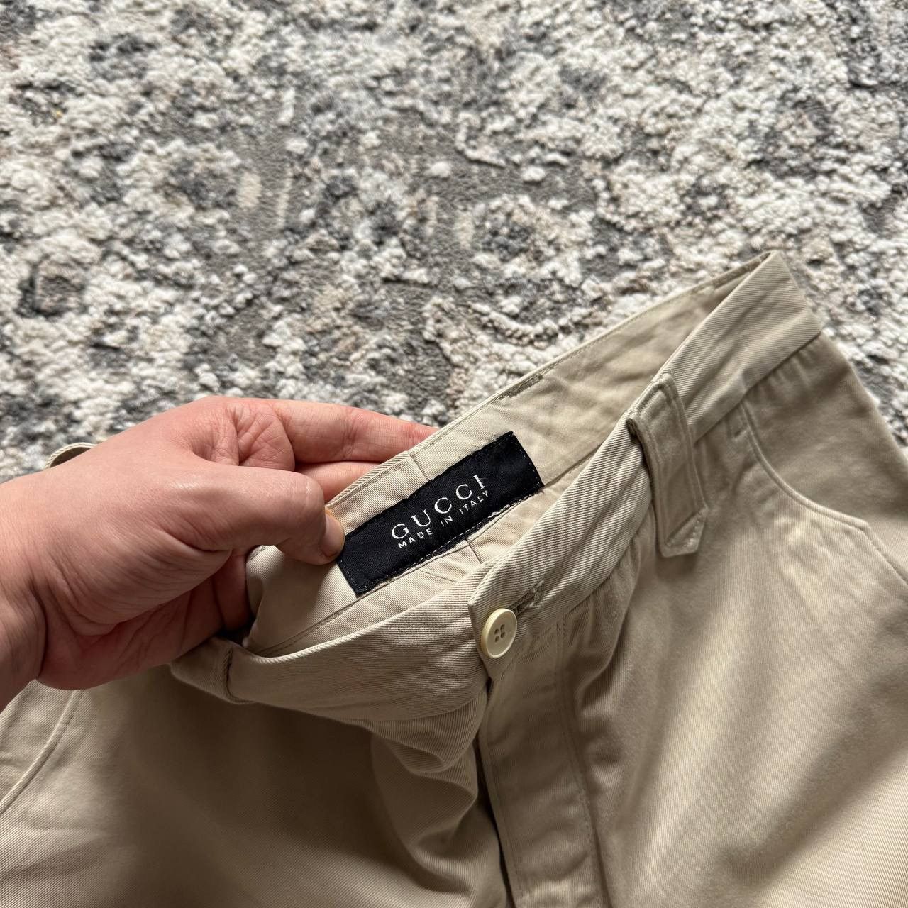 Gucci Gucci Tom Ford Beige Classic Chino Pants Size US 32 / EU 48 - 6 Thumbnail