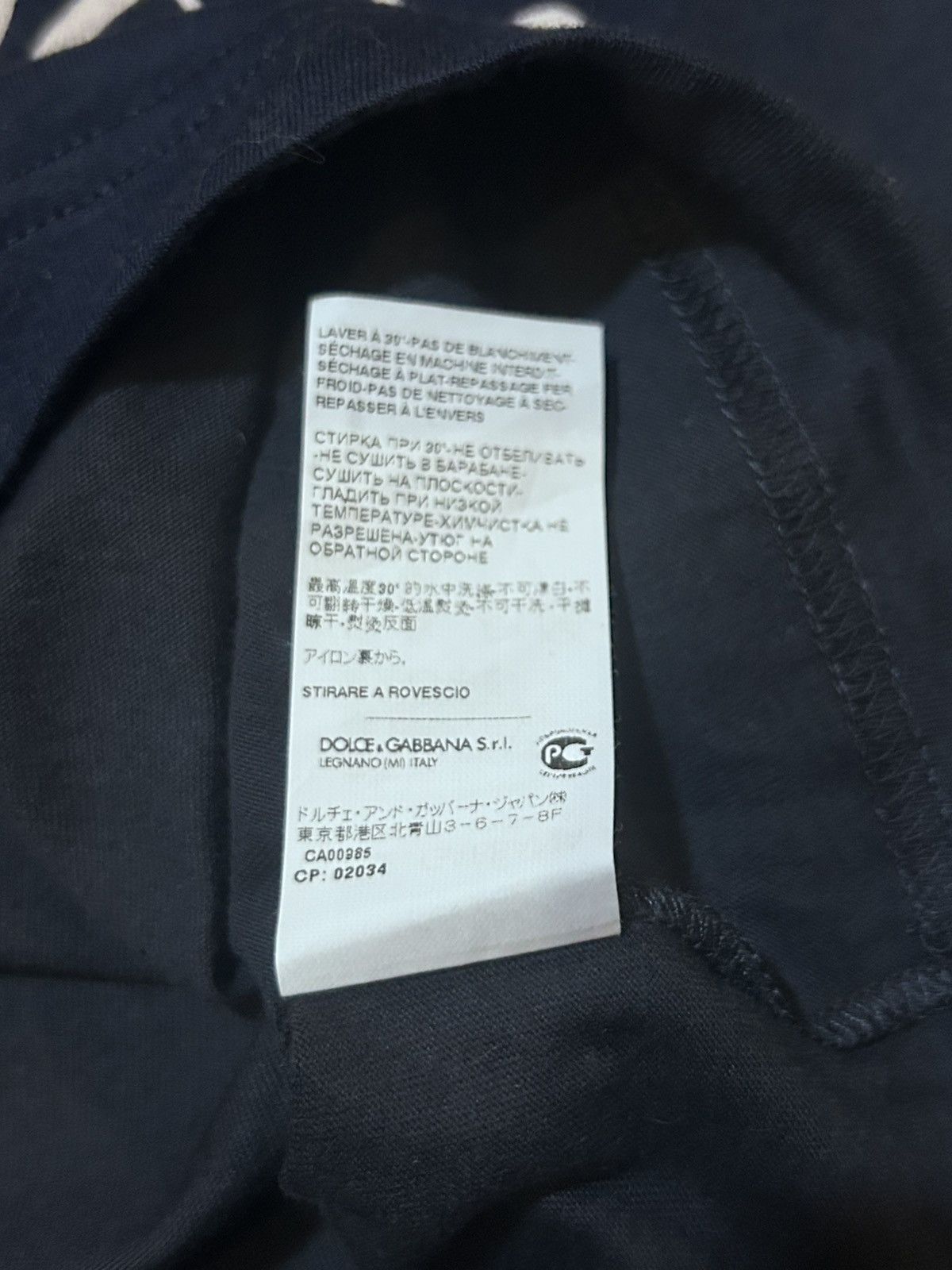 Dolce & Gabbana Dolce & Gabbana “Good Luck 2016” Graphic Luxury Size US S / EU 44-46 / 1 - 8 Thumbnail