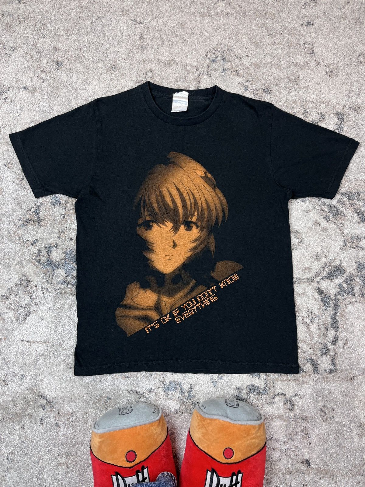 Anime EVANGELION AYANAMI REI RARE VINTAGE ANIMA TEE - № 765 Size US M / EU 48-50 / 2 - 1 Thumbnail