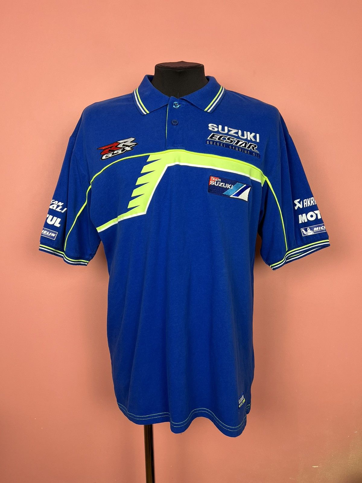 Vintage Suzuki vintage rare polo racing streetwear shirt Size US XL / EU 56 / 4 - 1 Thumbnail