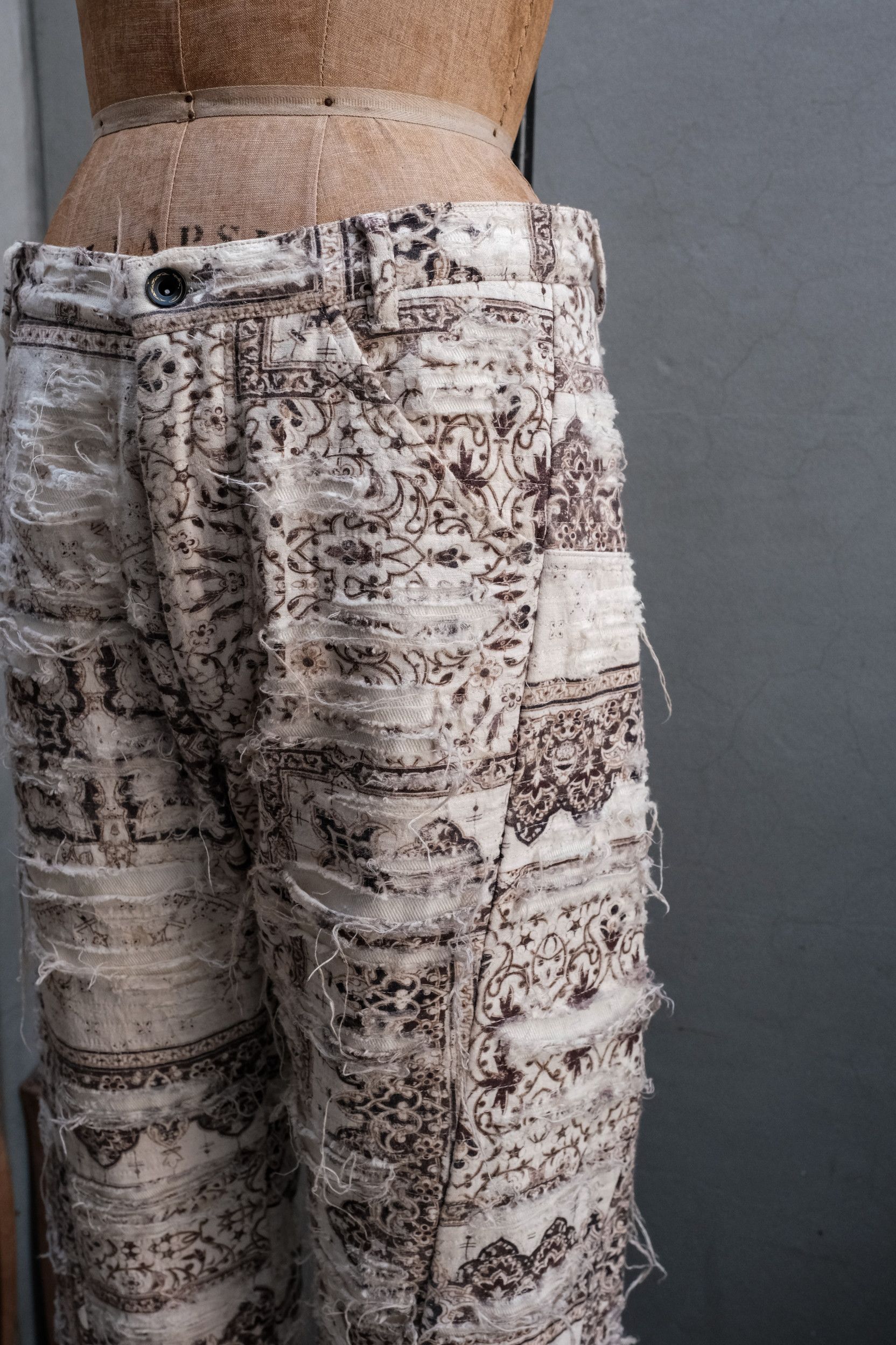 Professor.E Professor.E - E BORO JEANS 22FW-PE-TRL-02 White Size US 31 - 5 Thumbnail