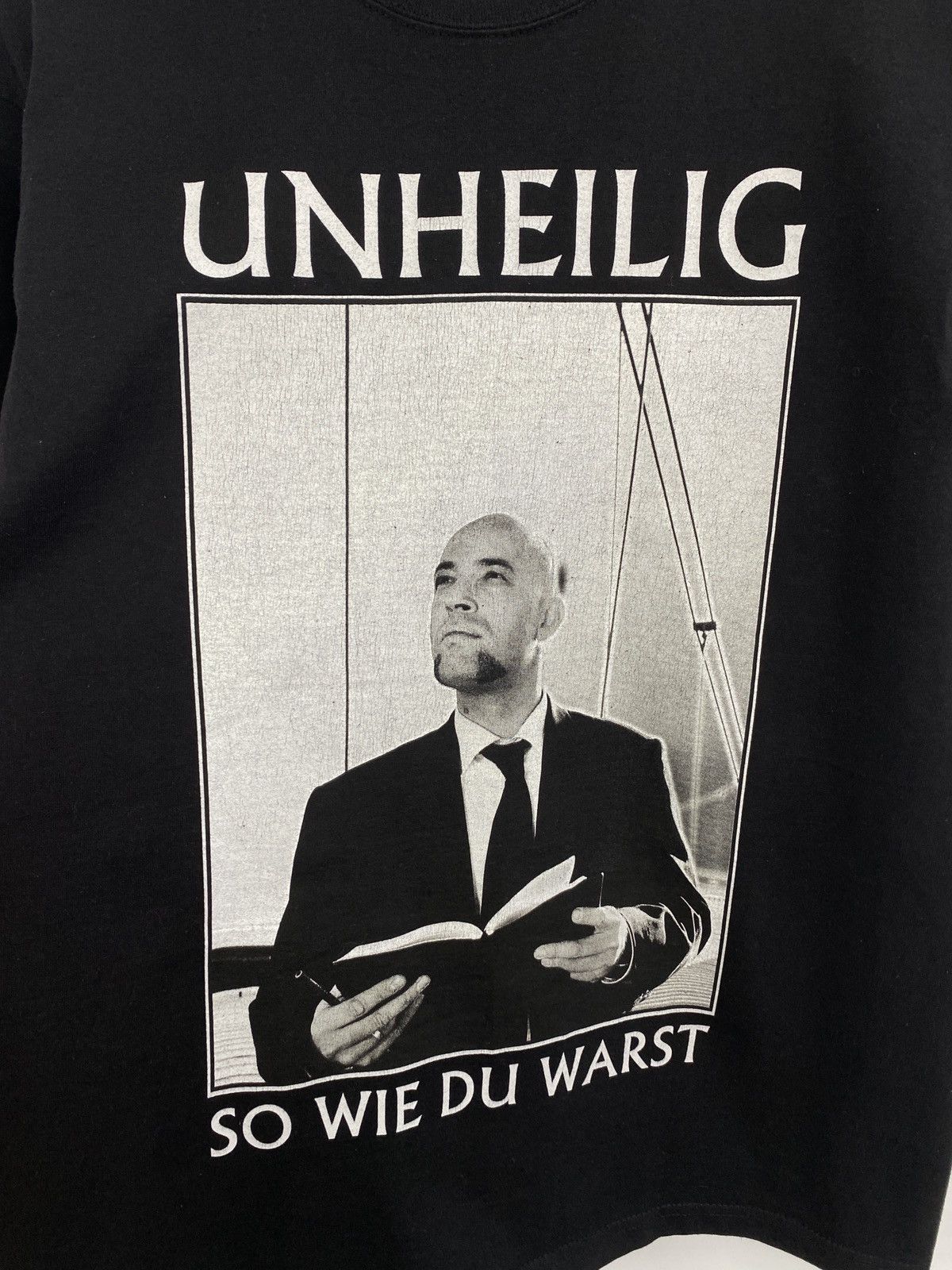 Fruit Of The Loom Vintage Y2K Unheilig So Wie Du Warst t-shirt Size US M / EU 48-50 / 2 - 4 Thumbnail